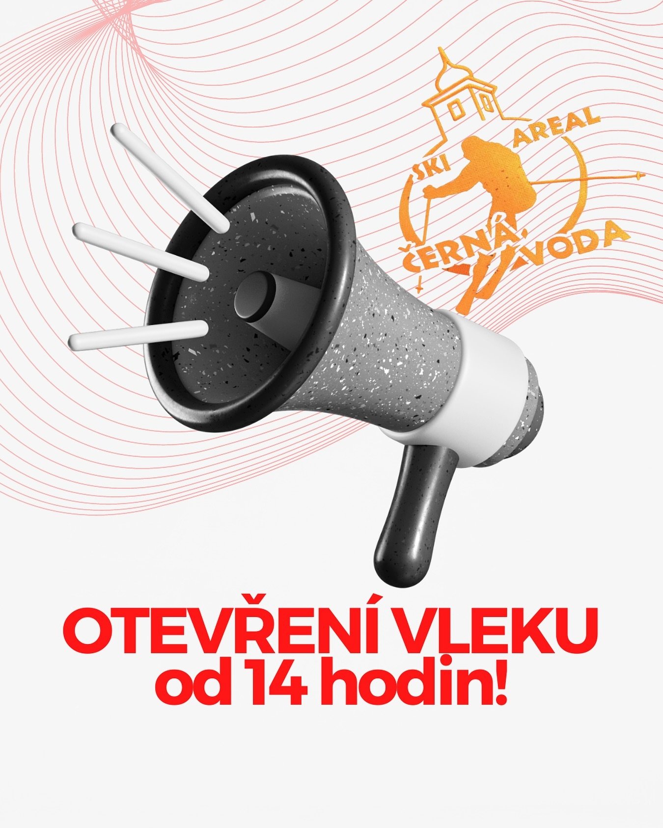 ⛷️Otev&iacute;r&aacute;me od 14 hodin! 
💦Dopoledne jsme byli nuceni sjezdovku zavř&iacute;t kvůli &scaron;patn&eacute;mu počas&iacute;🌂 ale od 14 hodin můžete opět lyžovat. 
👀D&iacute;ky na&scaron;im on-line kamer&aacute;m můžete zjisti aktu&aacut