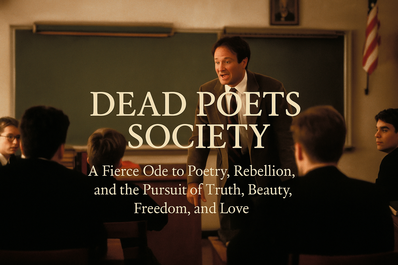 Peter Weir’s Dead Poets Society (1989) is a poignant and enduring exploration of adolescence, authority, and the fight for self-expression. Set in the austere halls of Welton Academy—a fictional elite boarding school in 1950s America—th