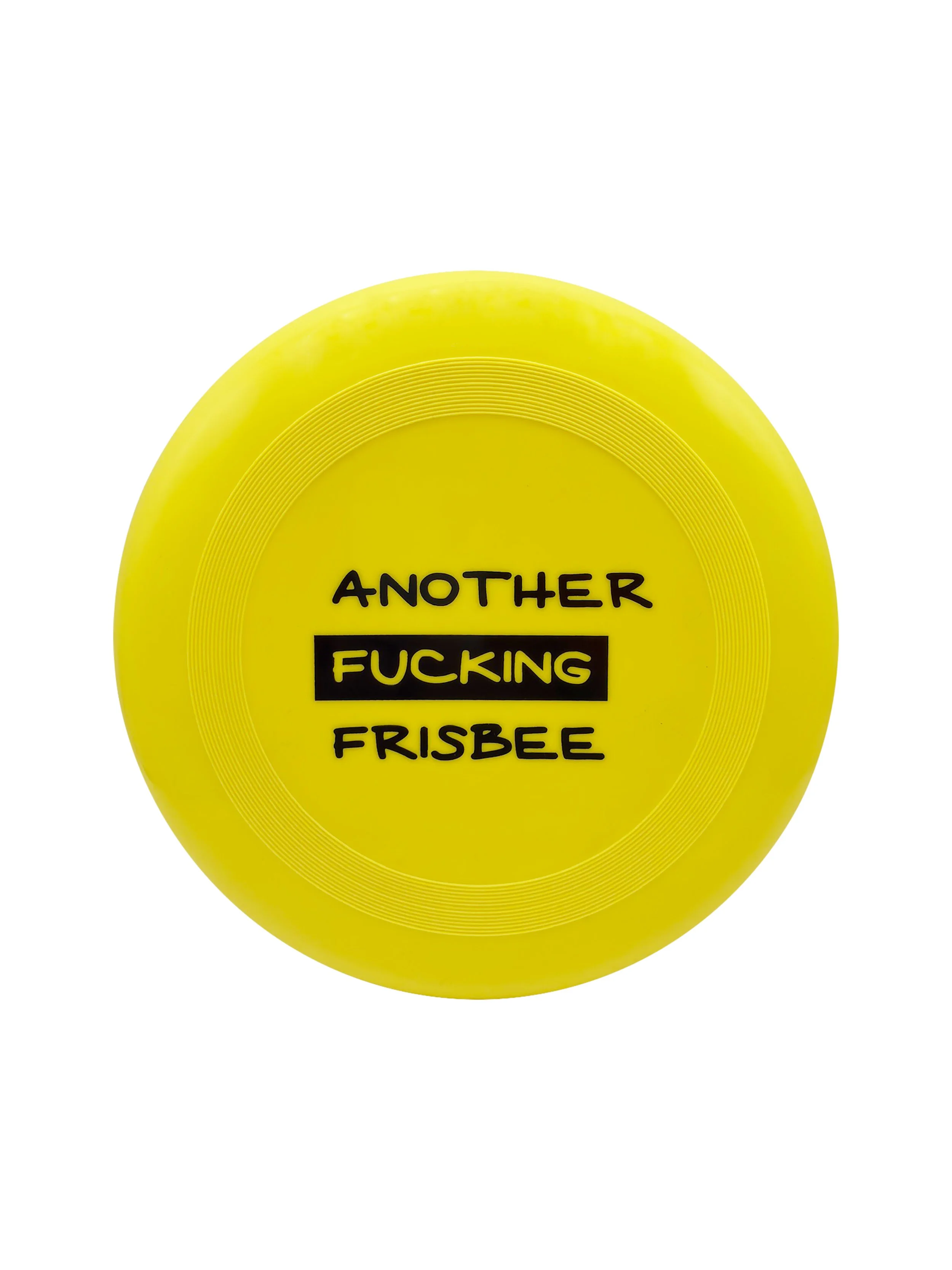 ANOTHER FUCKING FRISBEE Yellow