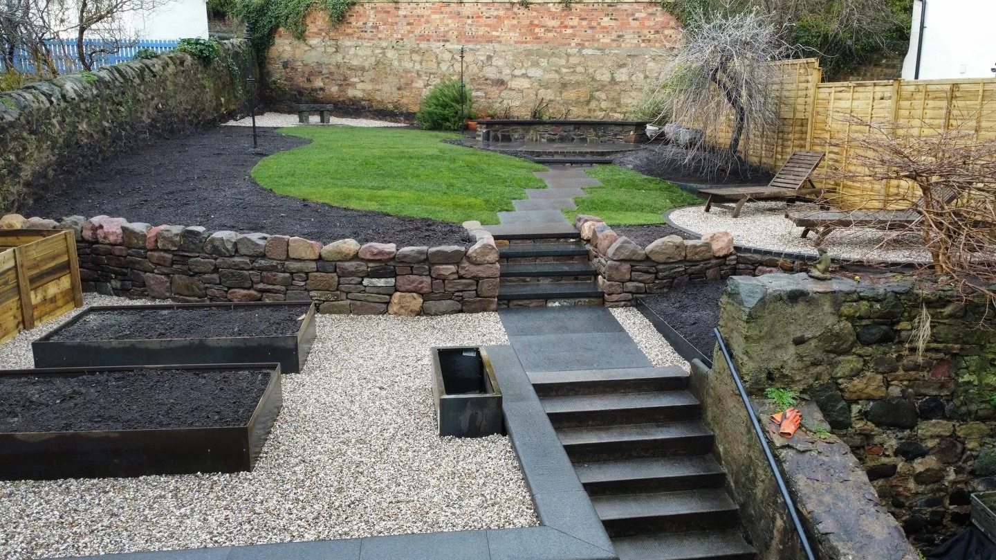 What a project in Lower Largo - 7 weeks in the making.

A steep, wind-exposed site overlooking the water, tight access, and logistics that changed by the hour &mdash; yet the team jumped every hurdle with determination and good humour.

From hand-sel