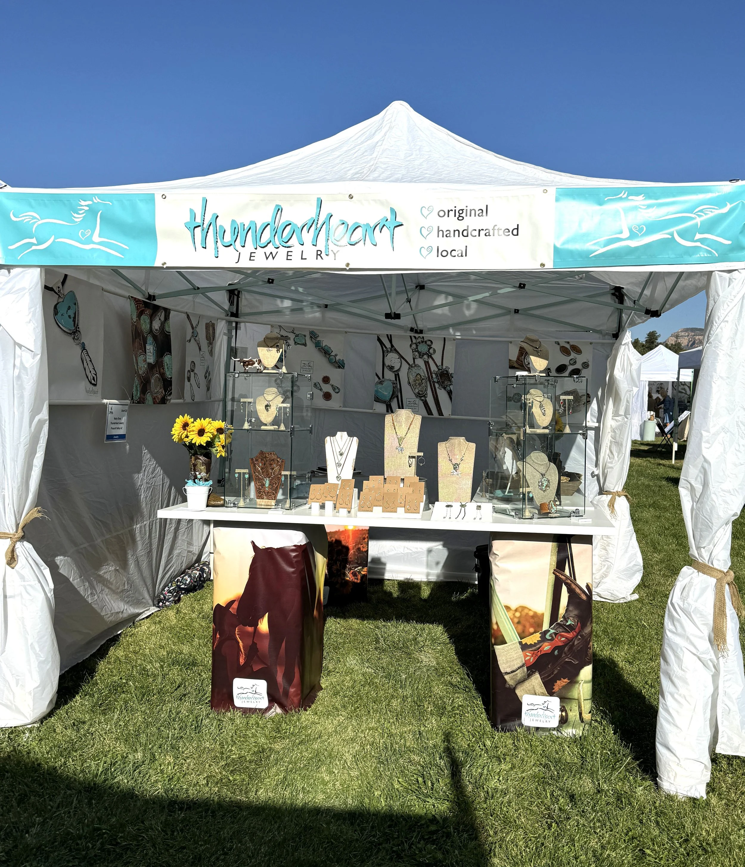 Festival booth