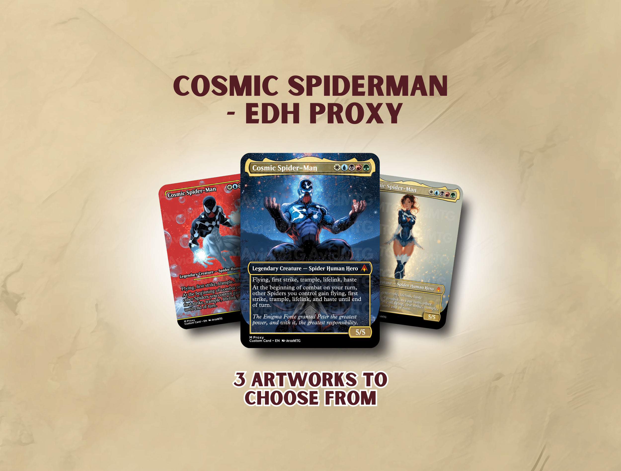 Cosmic Spider Hero - Custom Card