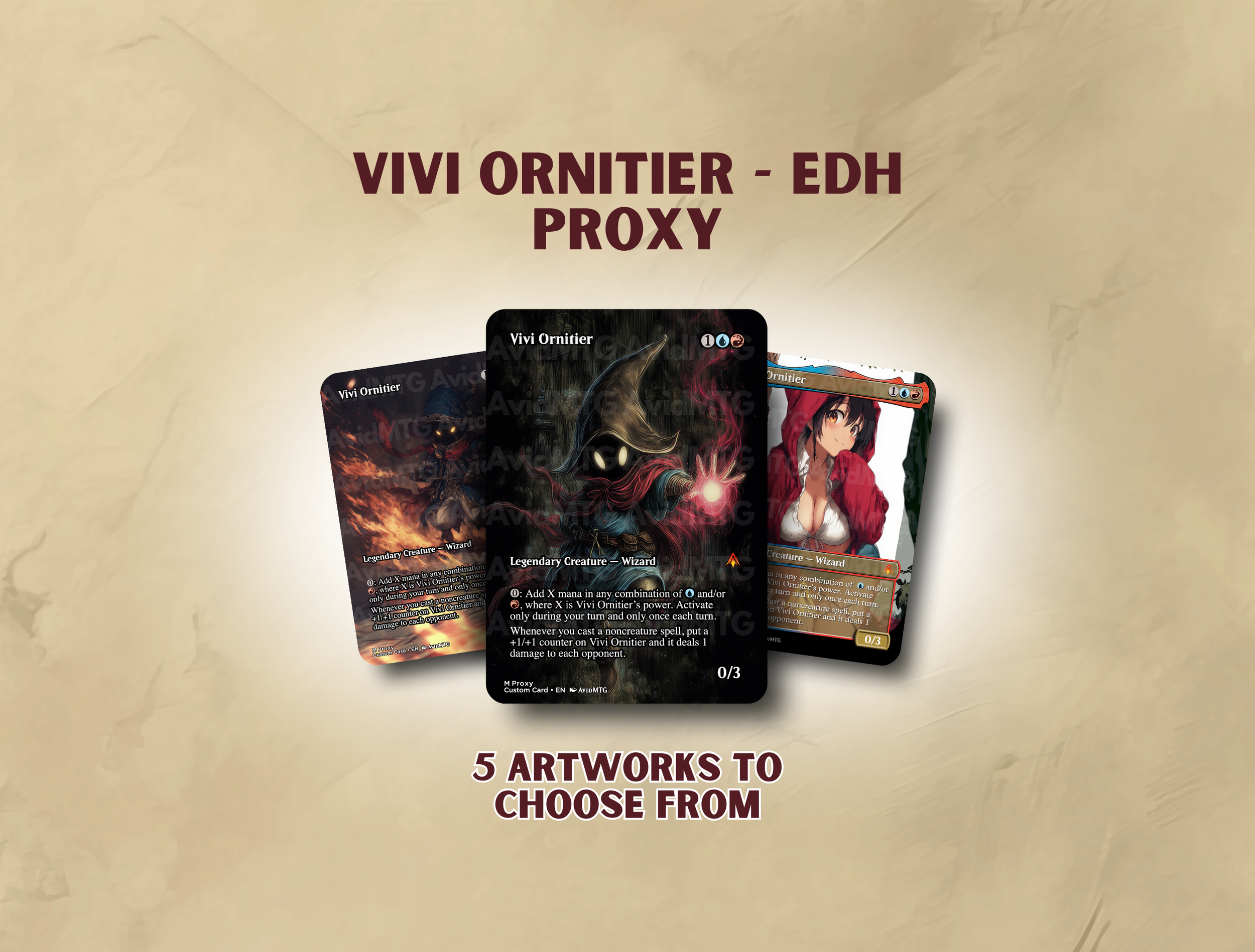 Vivi Ornitier - Custom Card