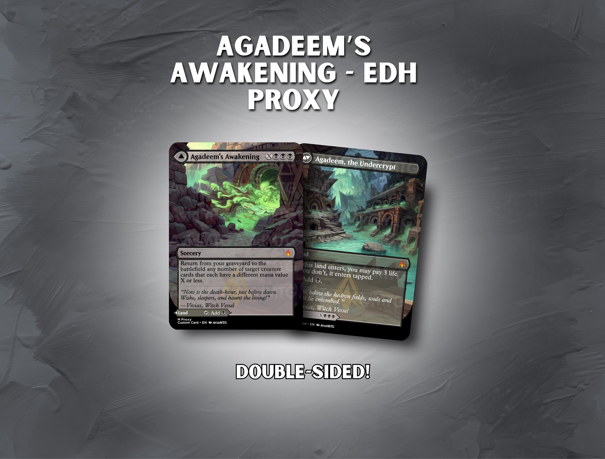 Agadeem's Awakening . the Undercrypt - Custom Card