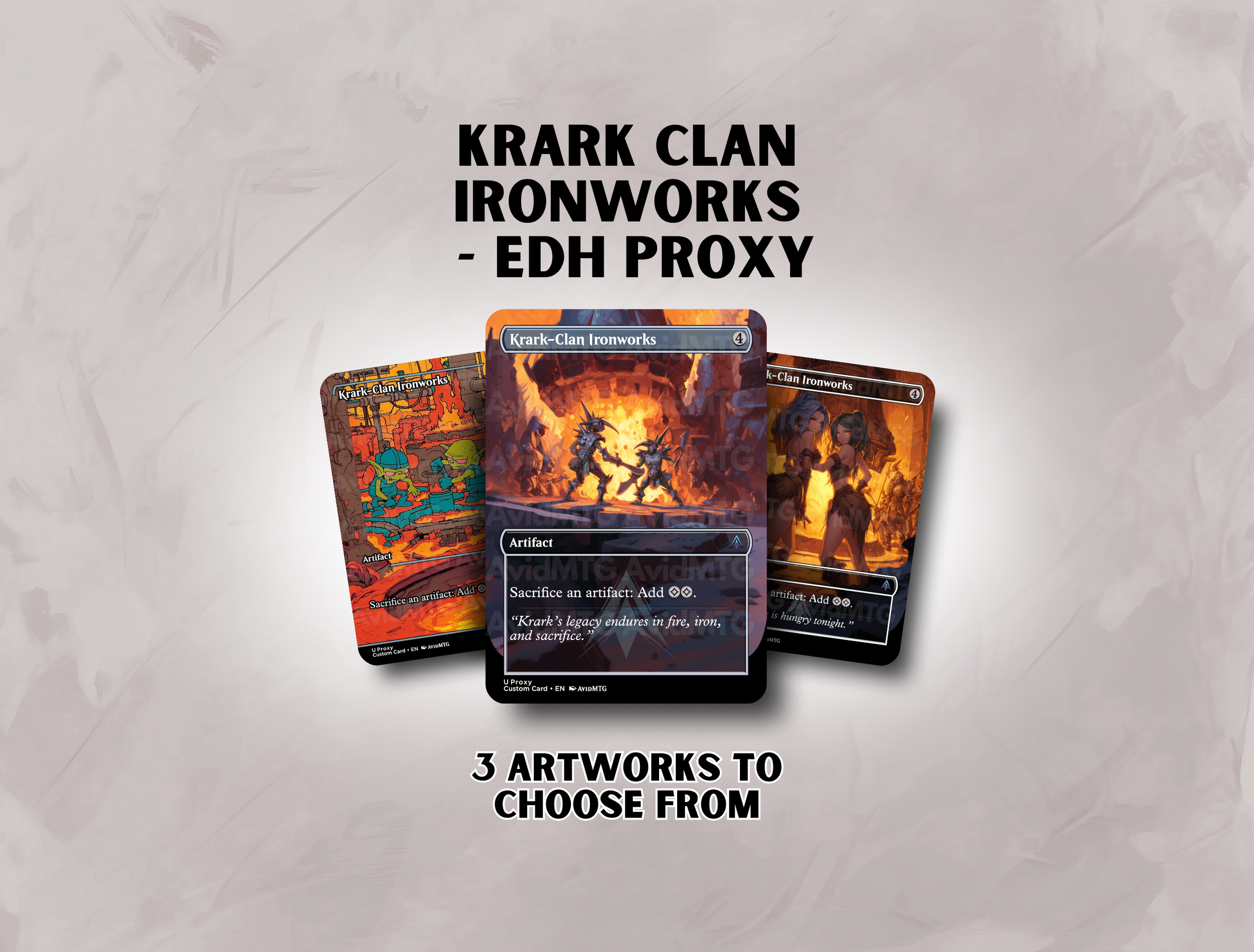 Krark Clan Ironworks - Custom Card