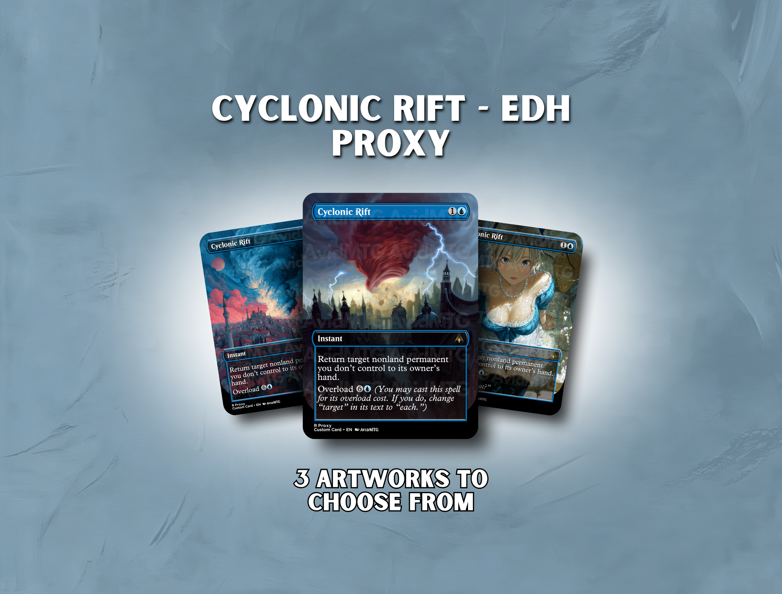 Cyclonic Rift - Custom Card