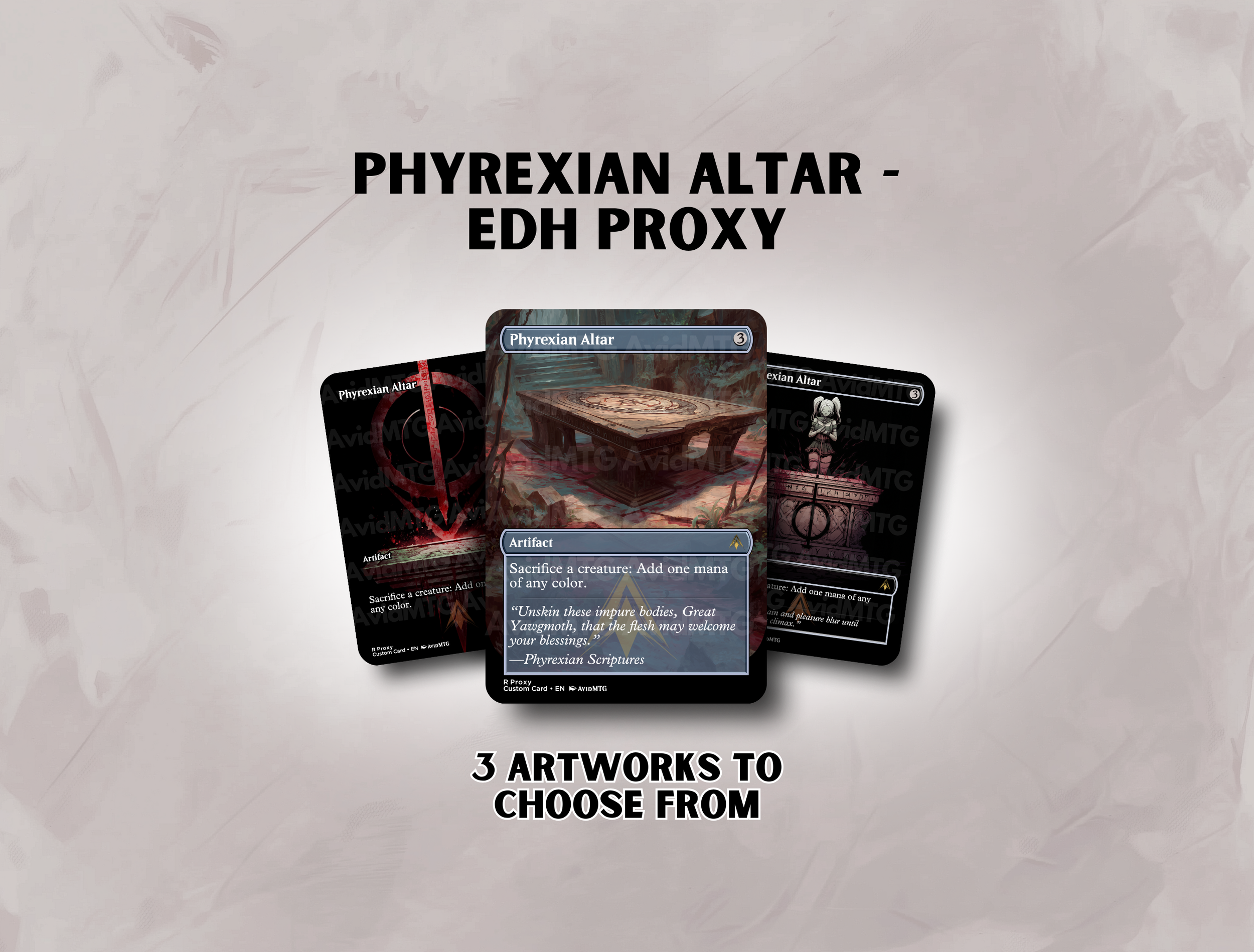 Phyrexian Altar - Custom Card