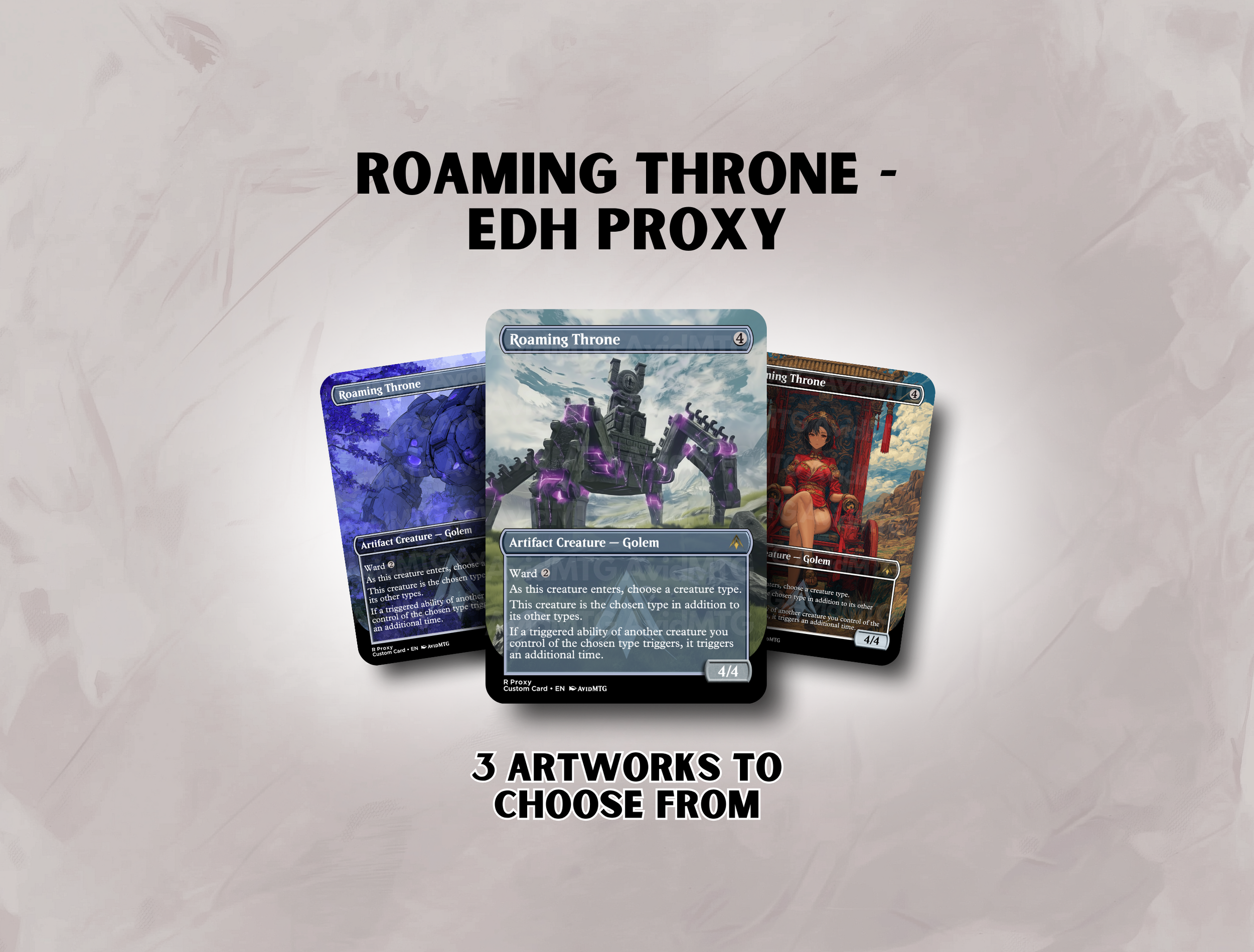 Roaming Throne - Custom Card