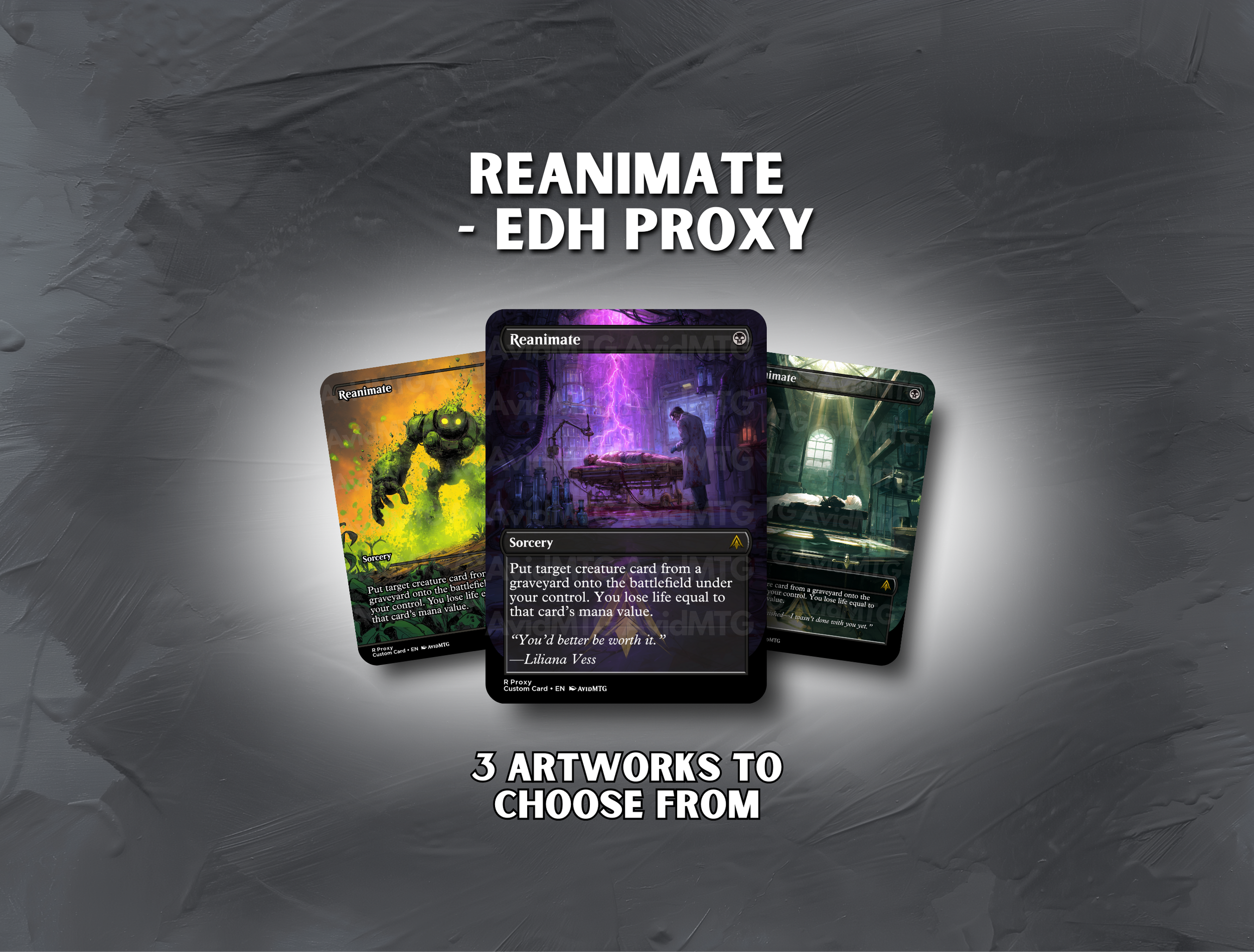 Reanimate - Custom Card