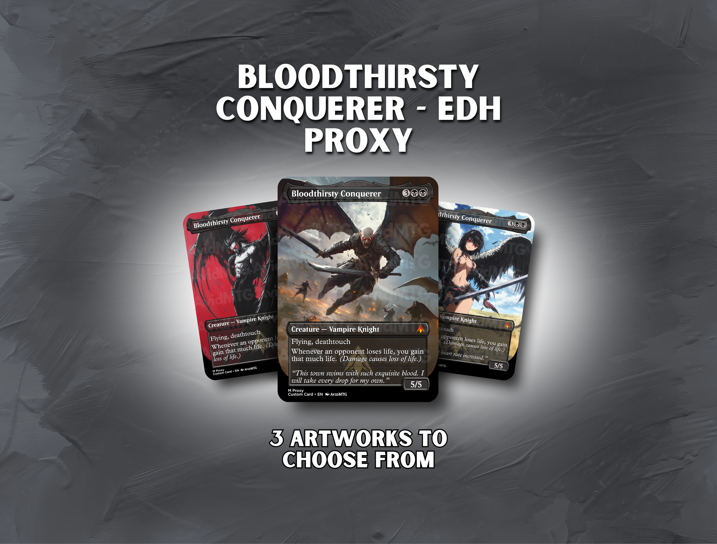 Bloodthirsty Conquerer - Custom Card