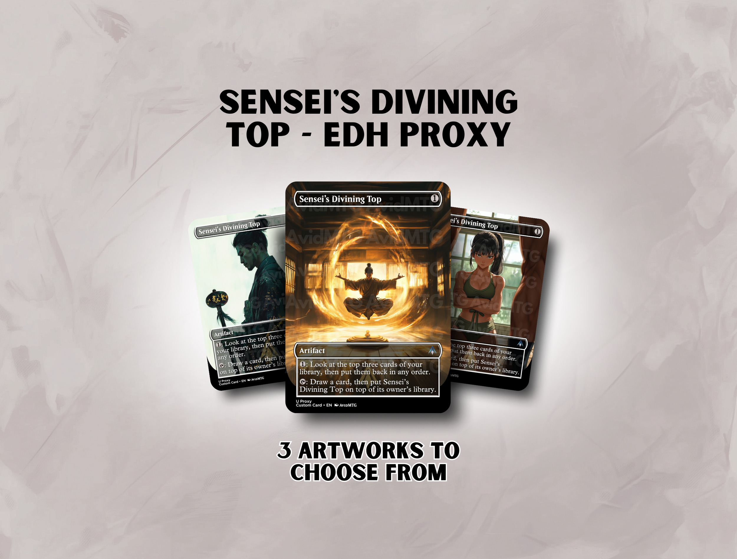 Sensei's Divining Top - Custom Card