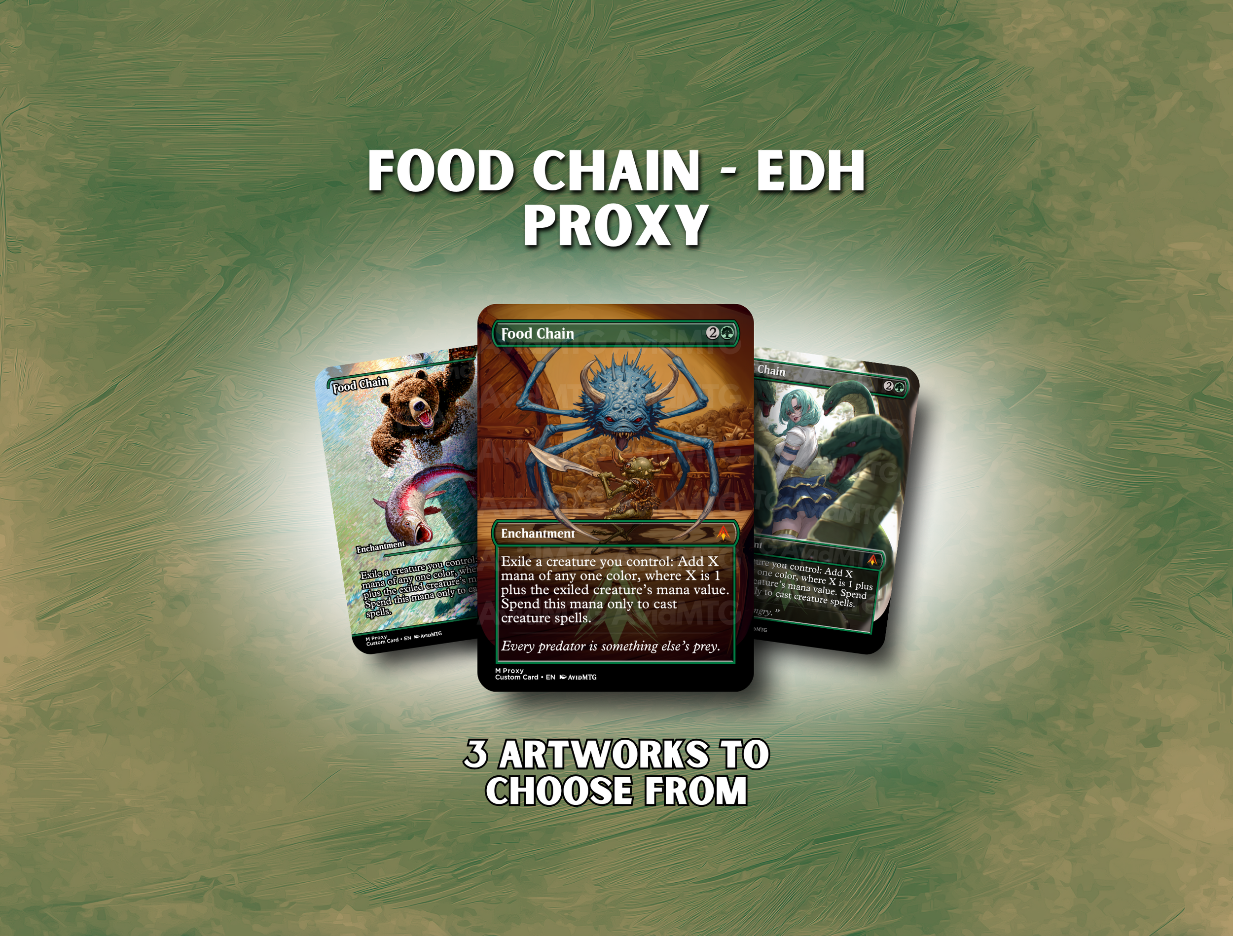 Food Chain - Custom Card