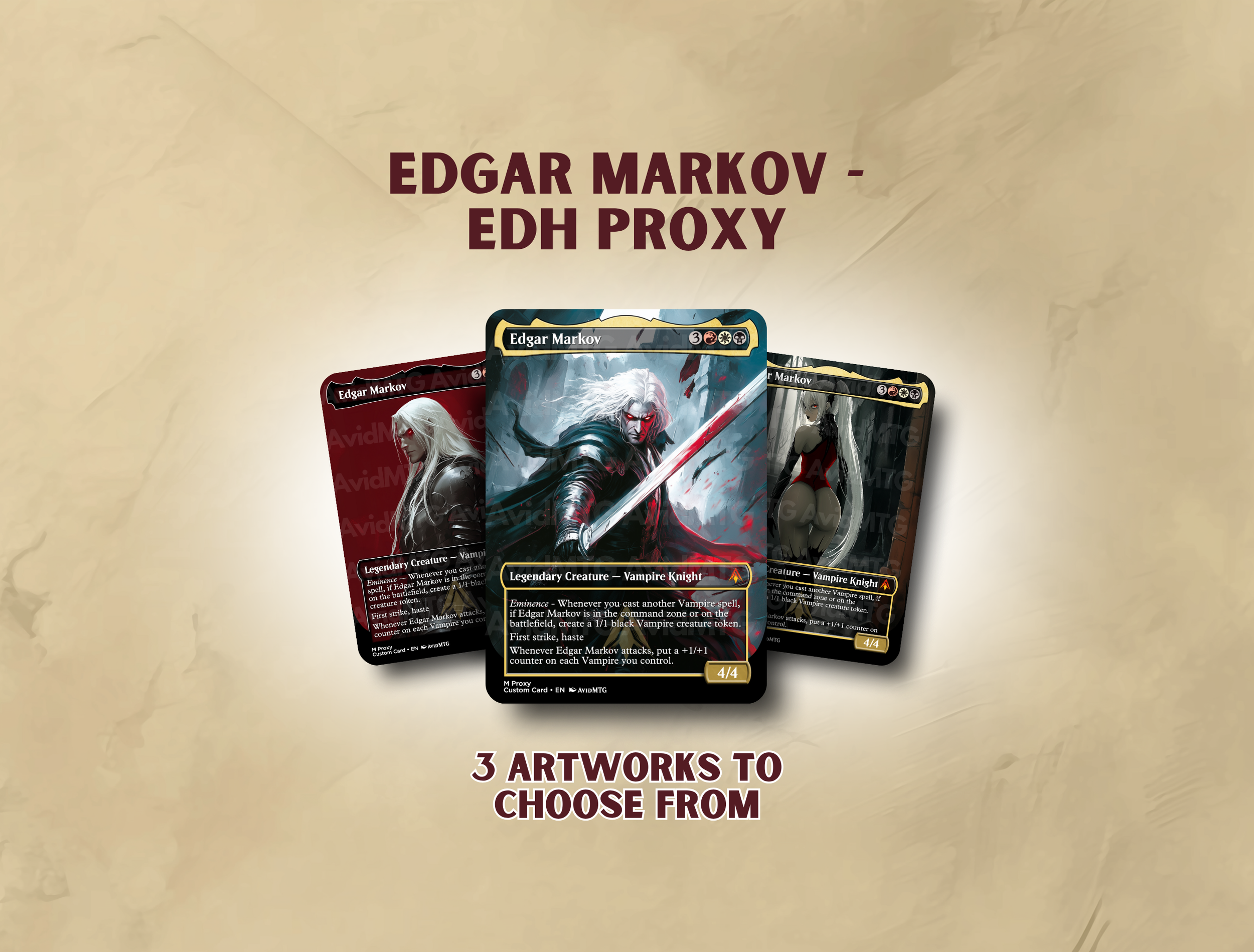 Edgar Markov - Custom Card