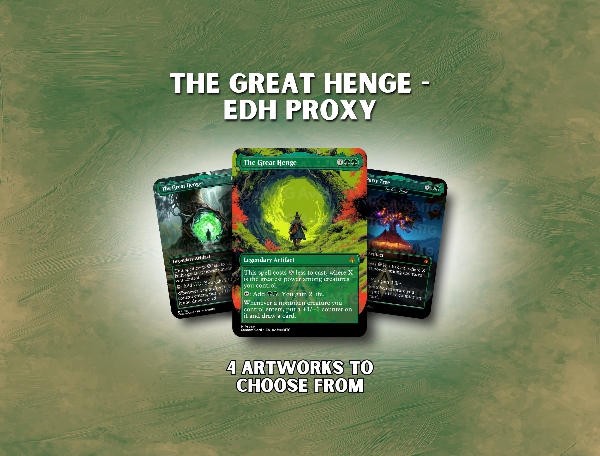 The Great Henge - Custom Card