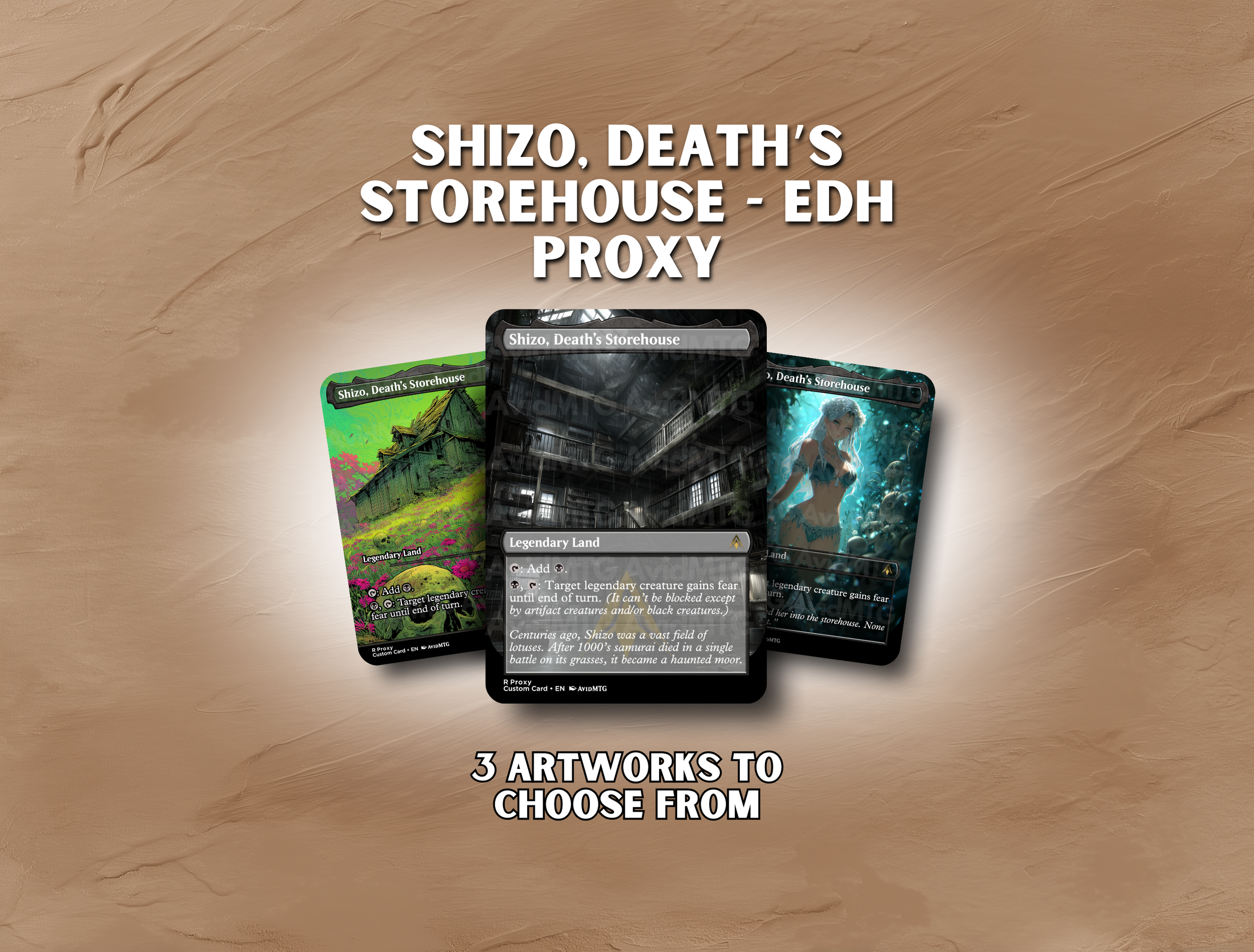 Shizo, Death's Storehouse - Custom Card