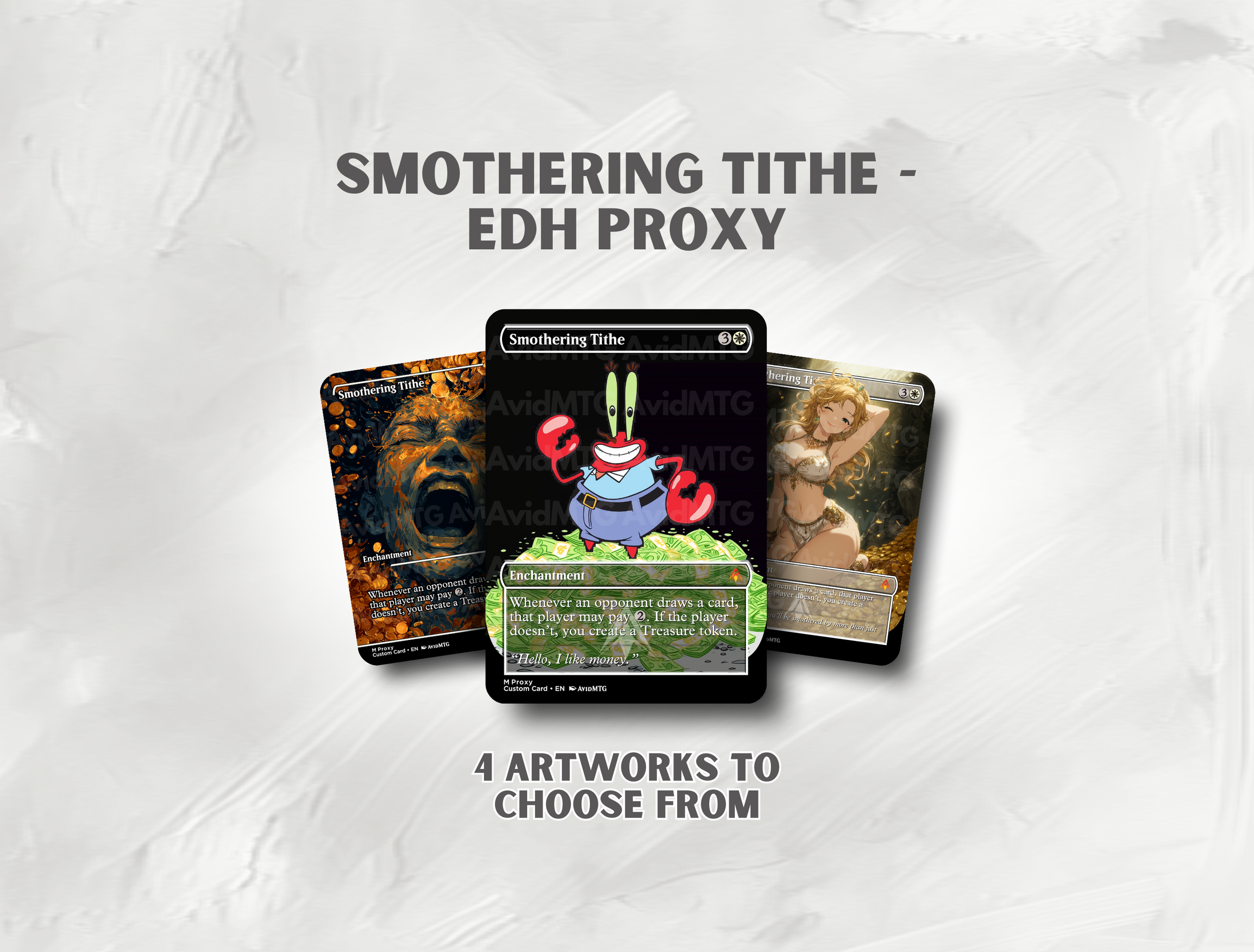 Smothering Tithe - Custom Card