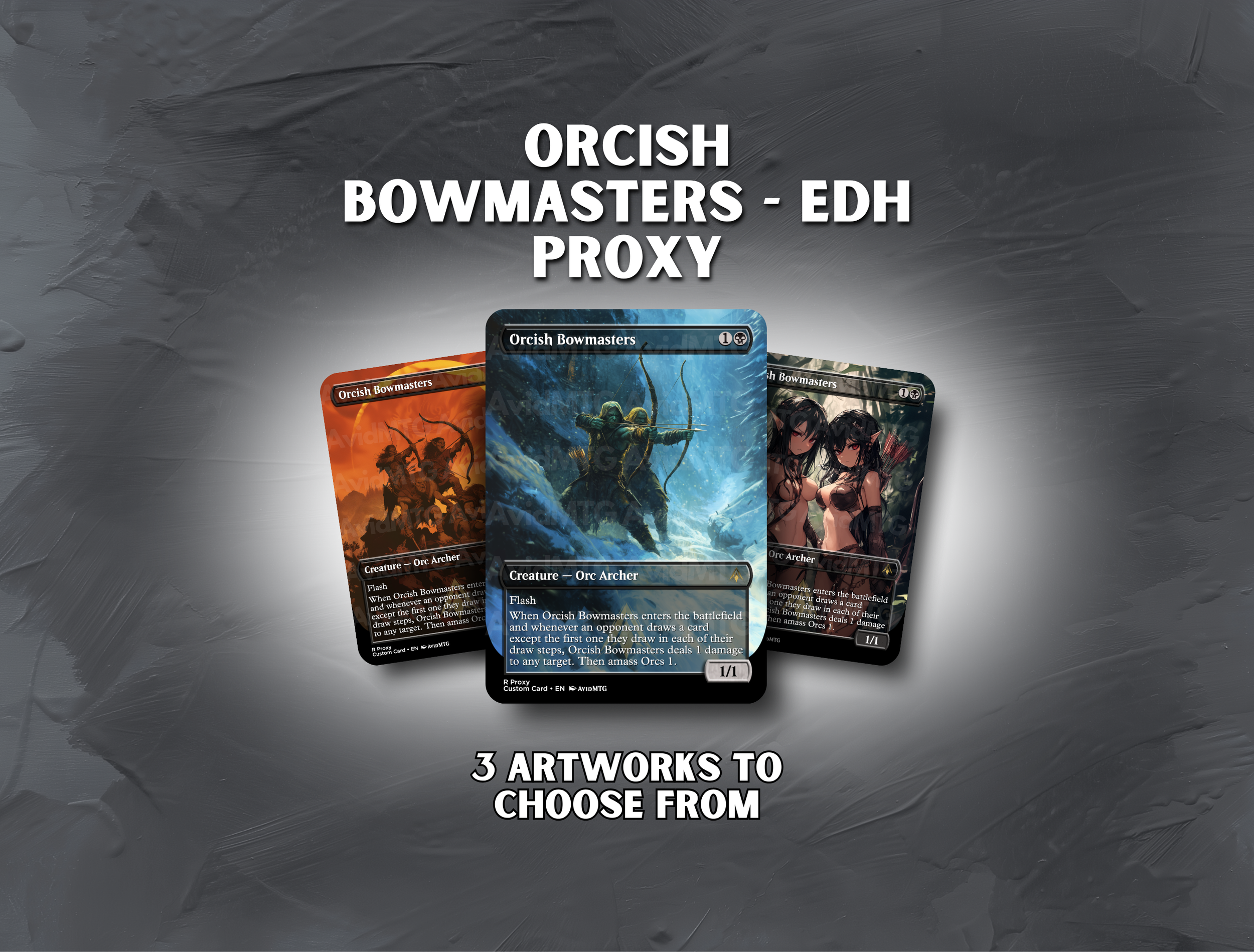 Orcish Bowmasters - Custom Card