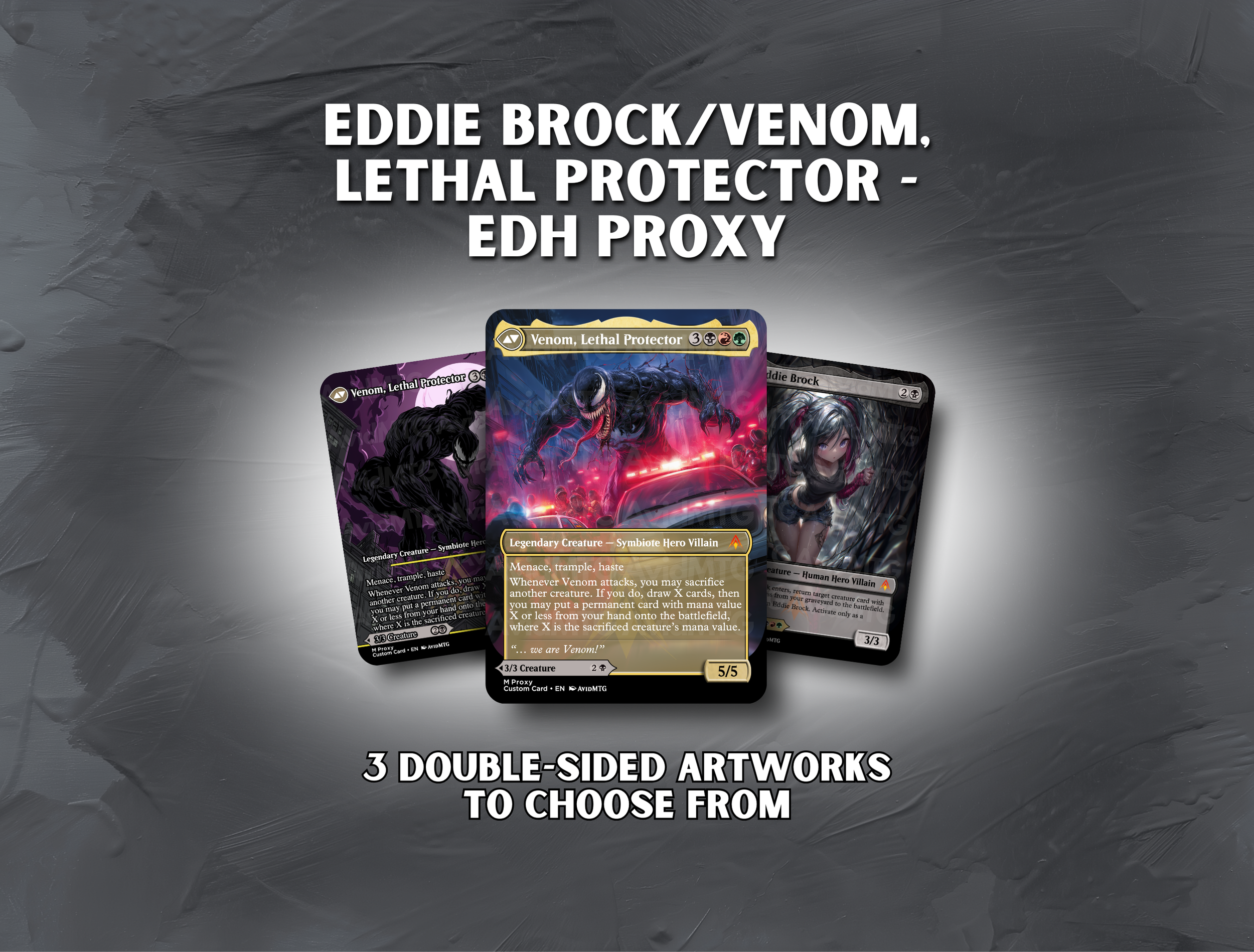 Eddie Brock / Lethal Protector - Custom Card