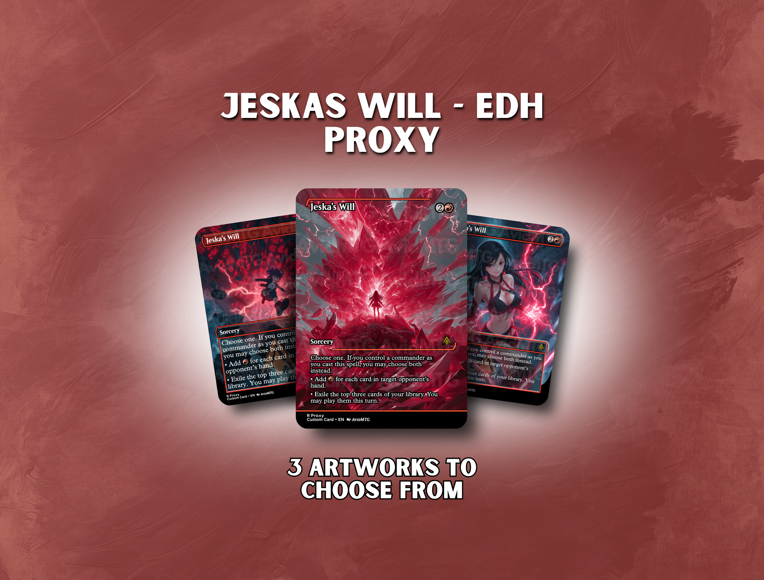 Jeska's Will - Custom Card