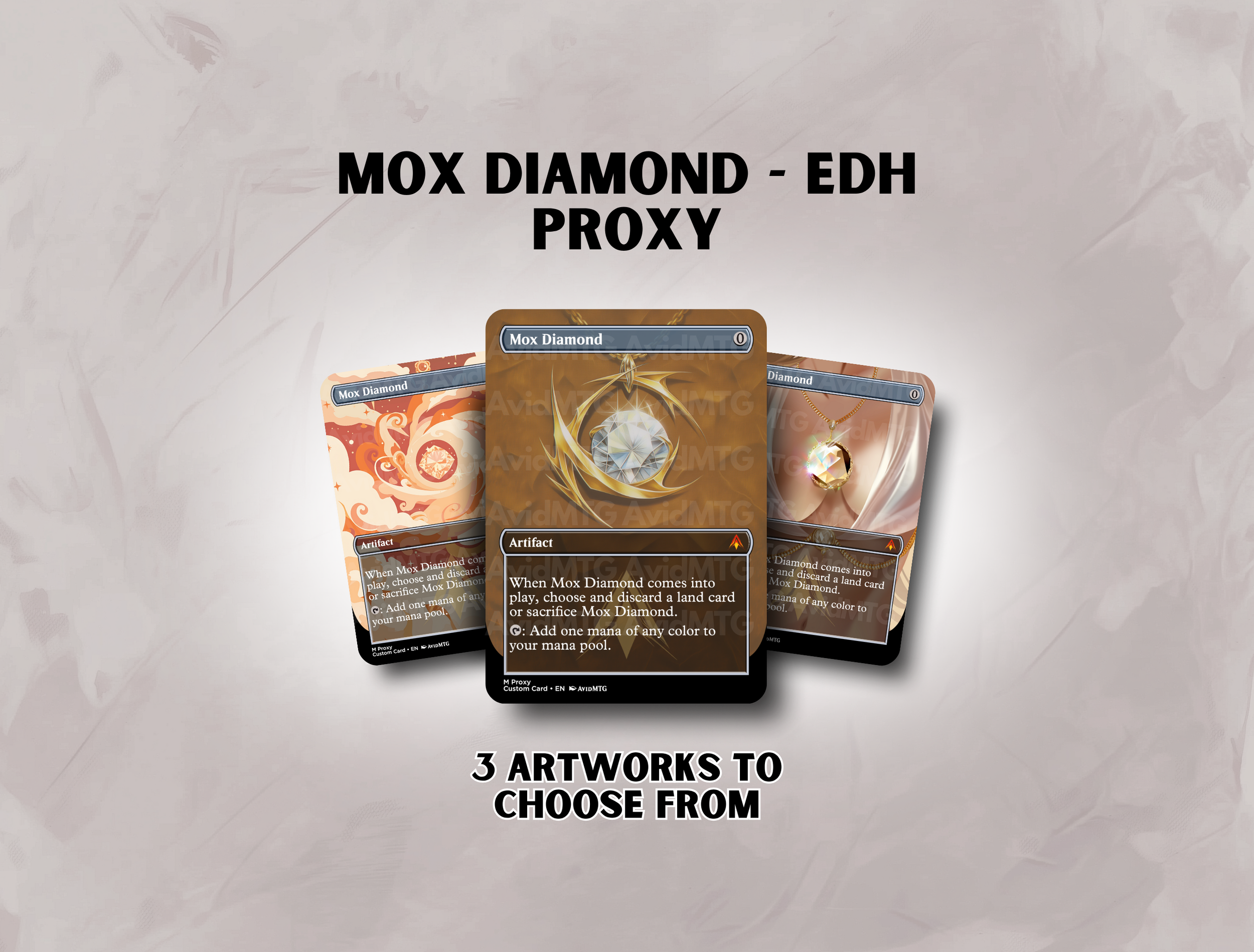 Mox Diamond - Custom Card