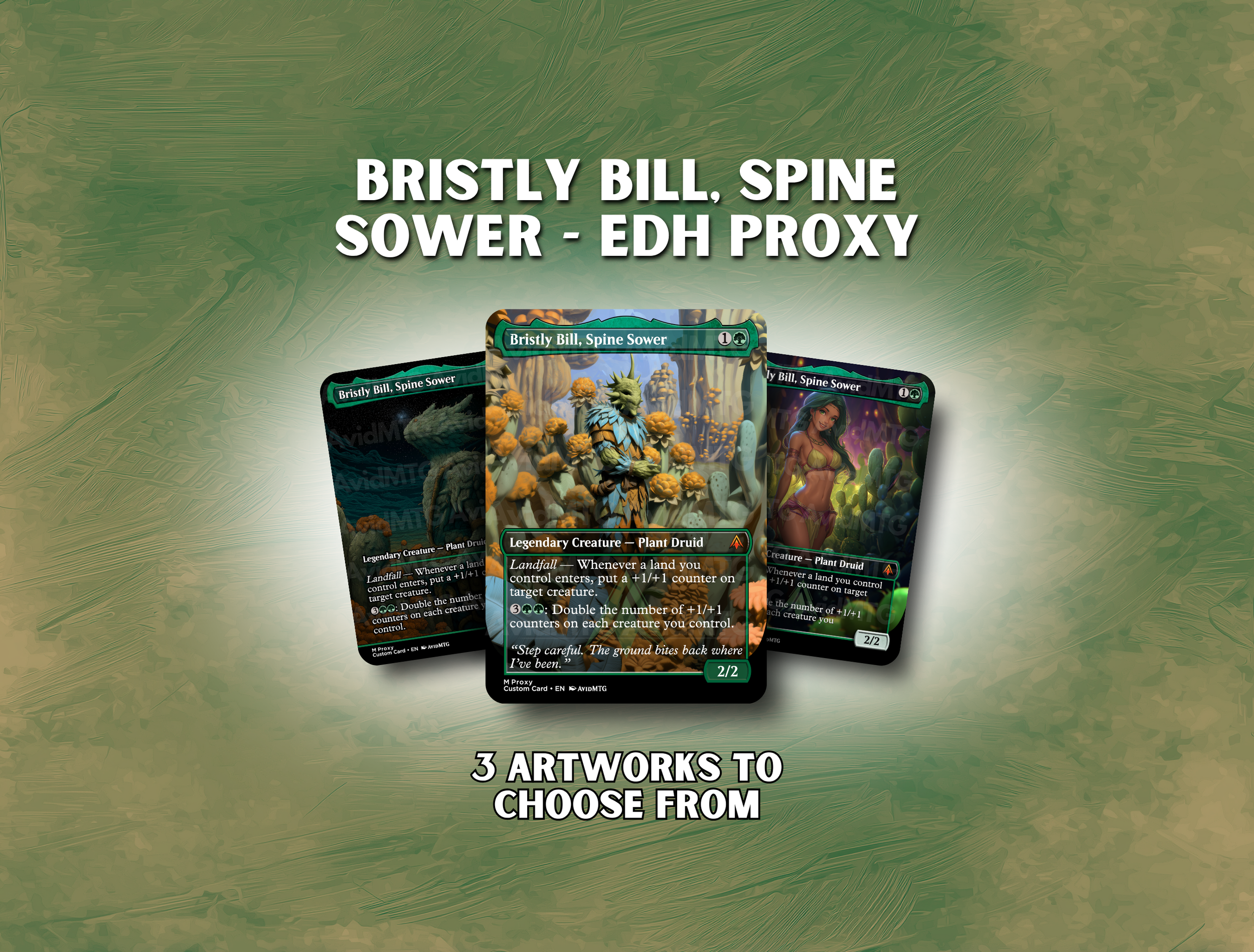 Bristly Bill - Custom Card