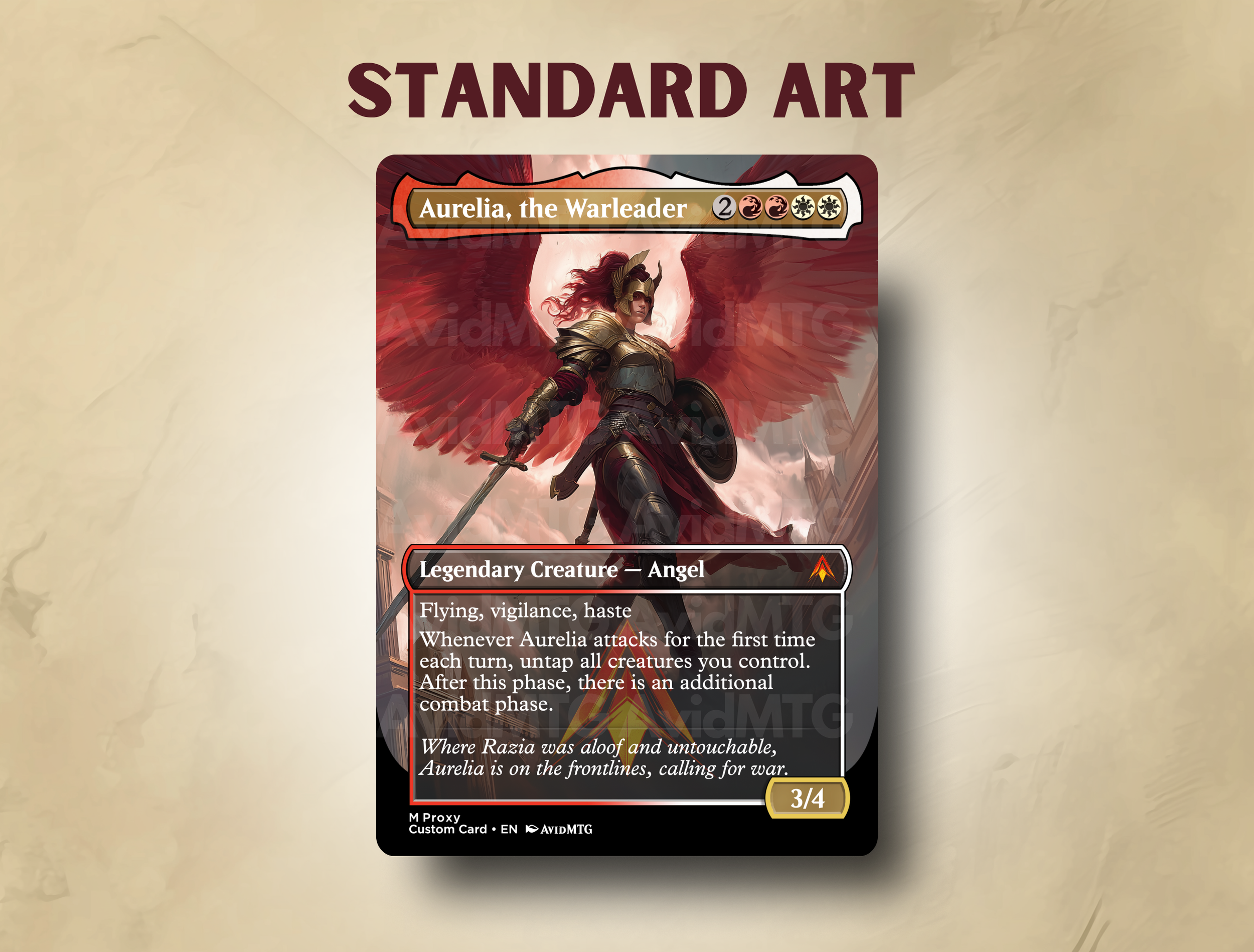 Aurelia, The War Leader standard.png