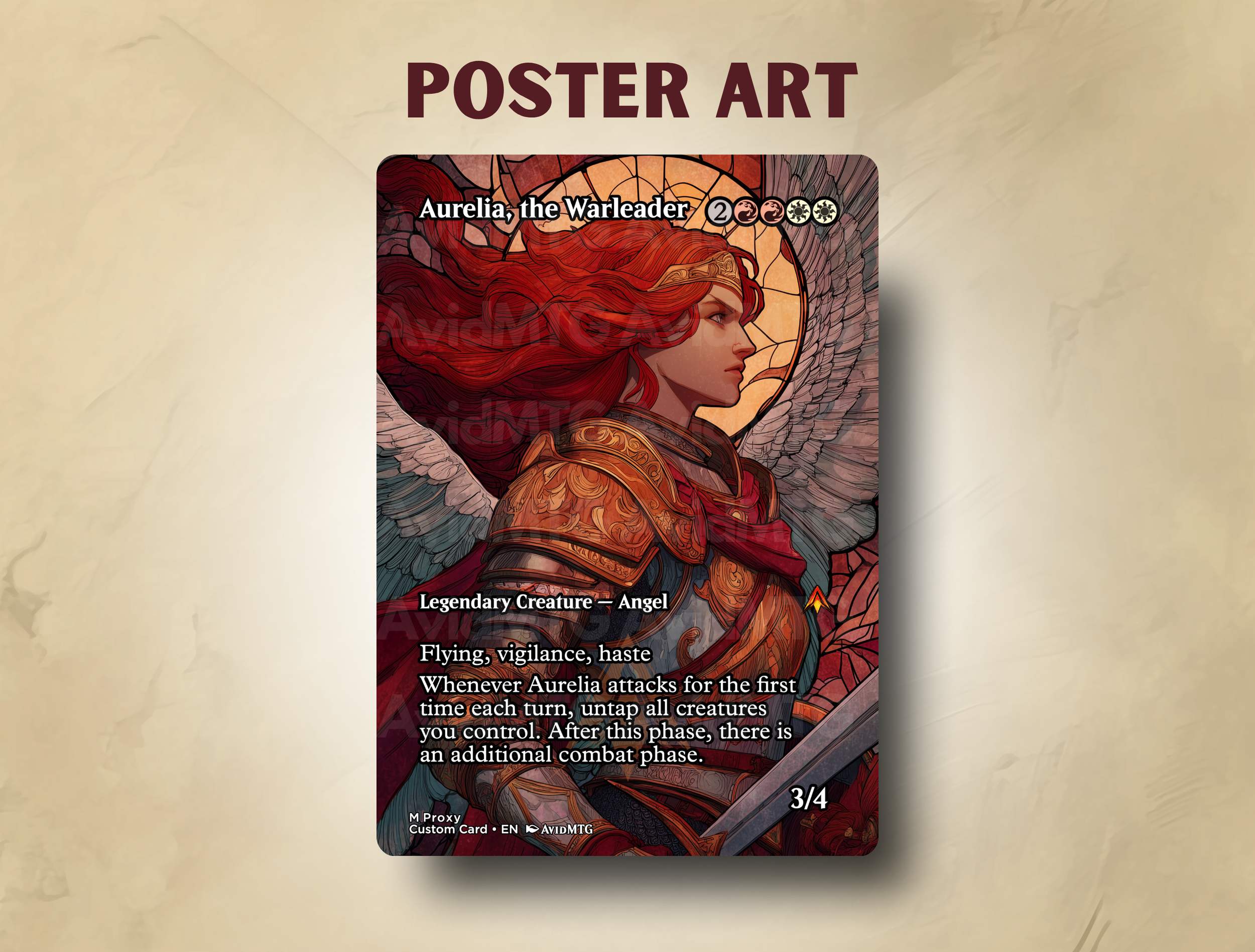Aurelia, The War Leader poster.png