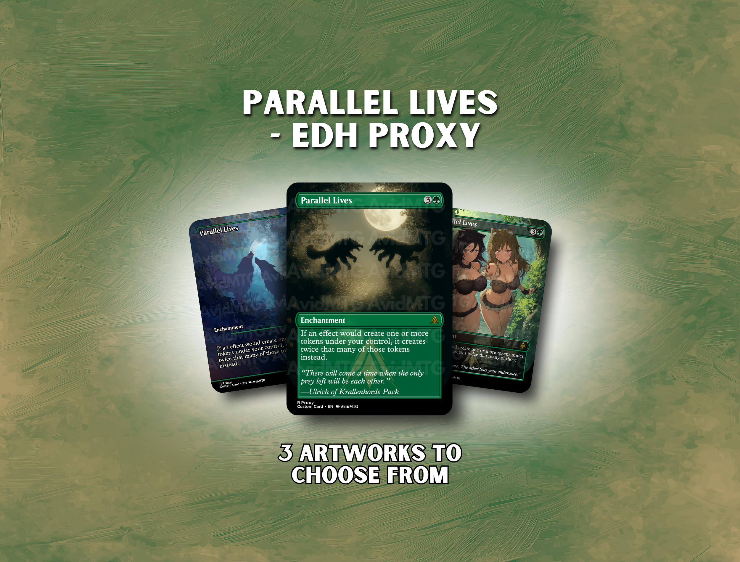 Parallel Lives - Custom Card