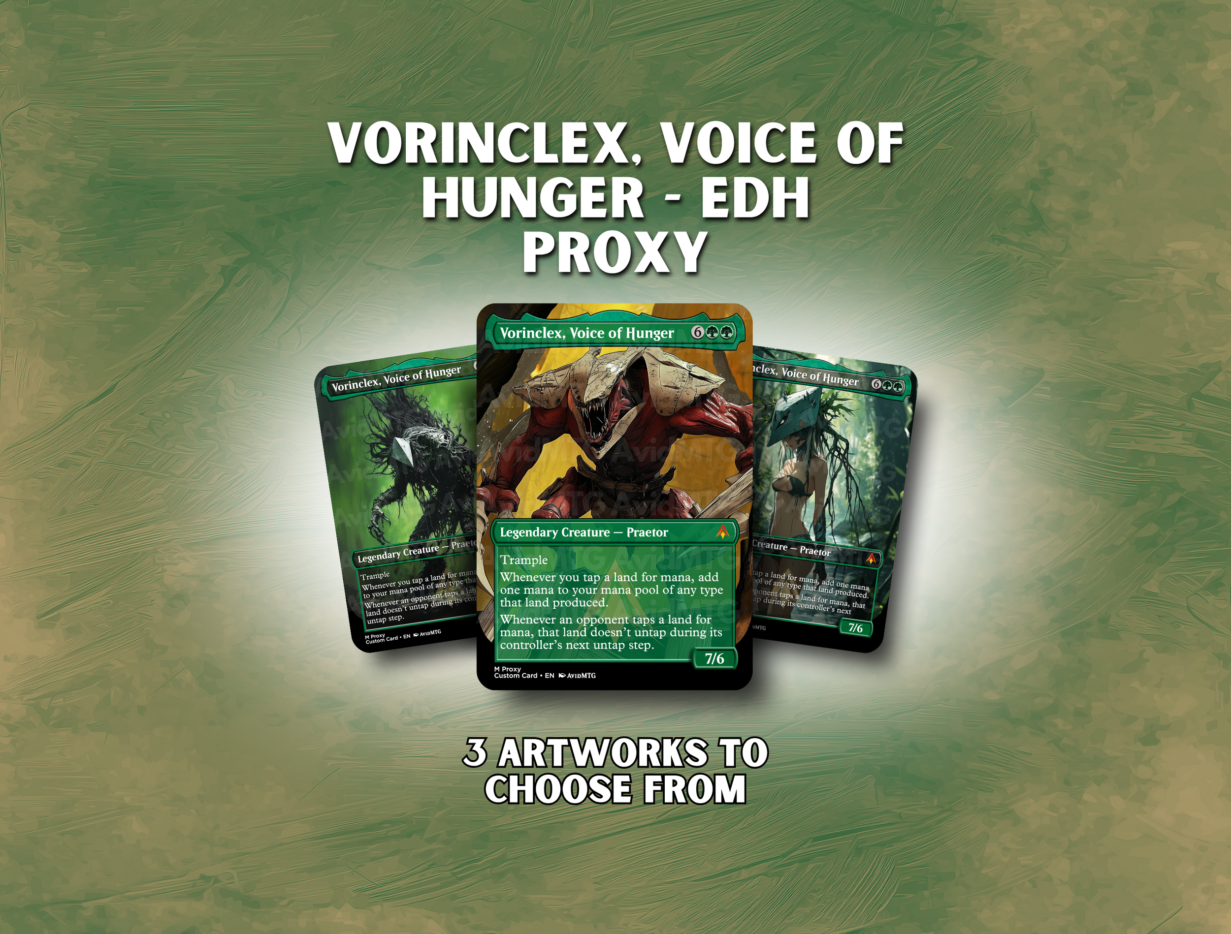 Vorinclex, Voice of Hunger - Custom Card