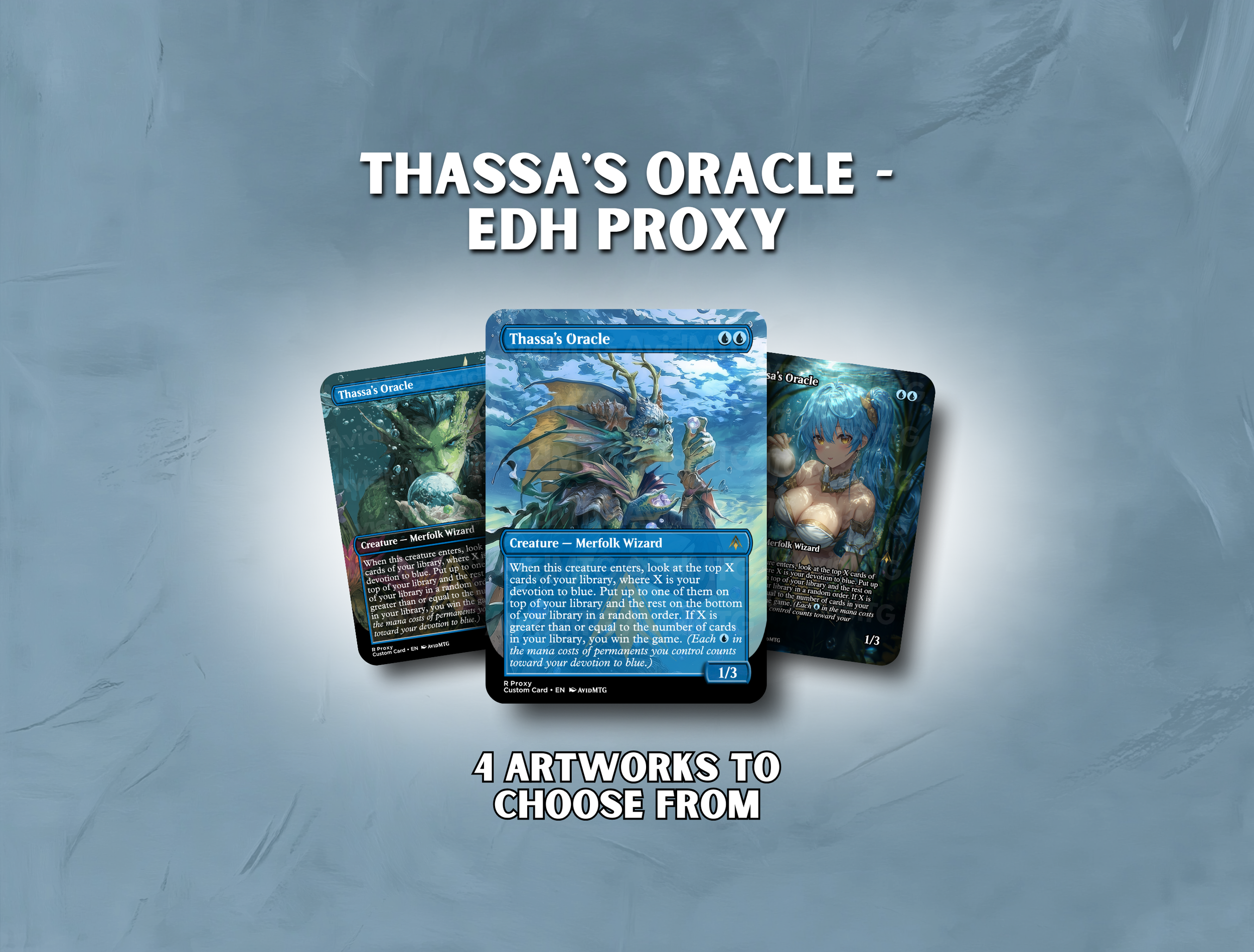 Thassa's Oracle  - Custom Card