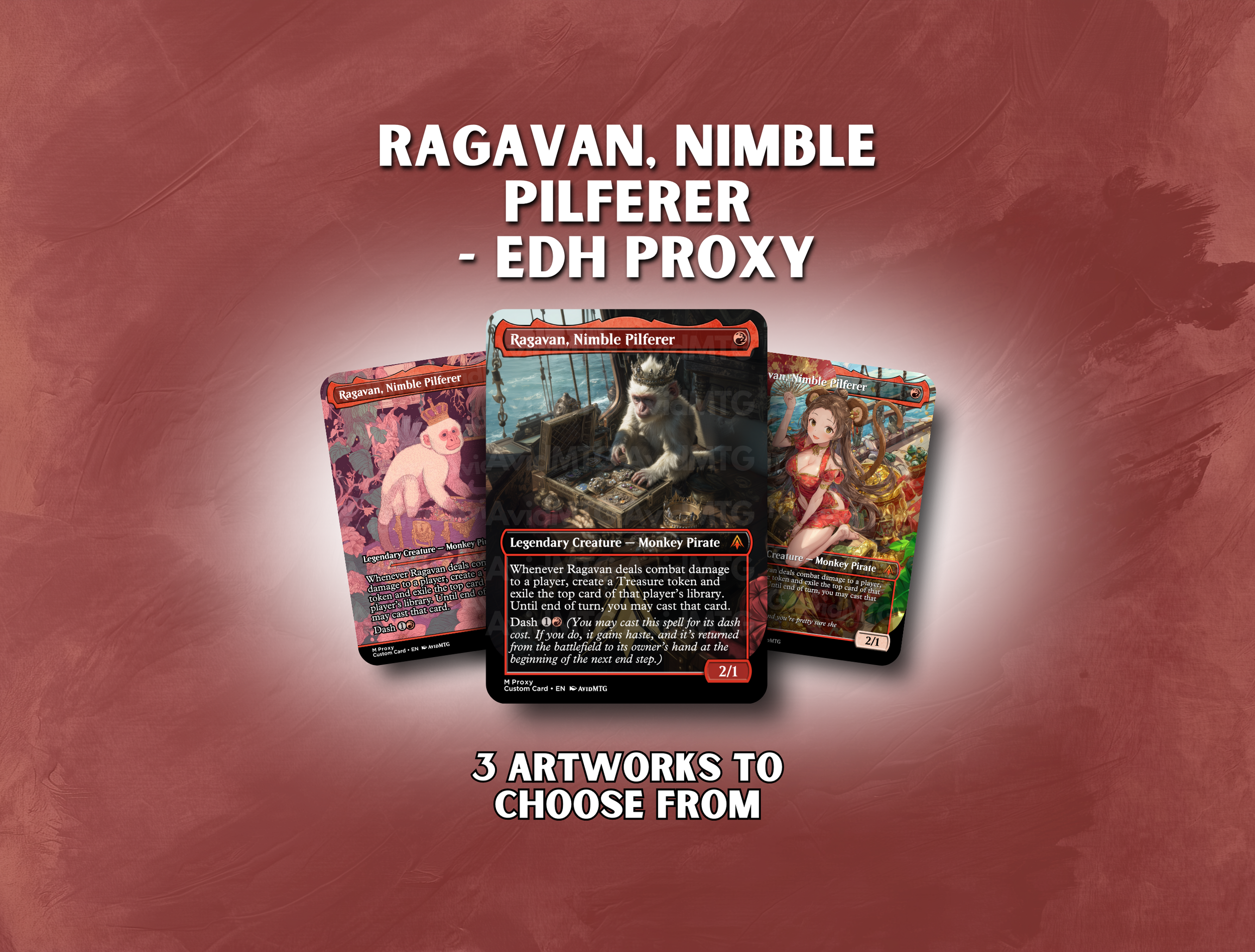Ragavan, Nimble Pilferer - Custom Card