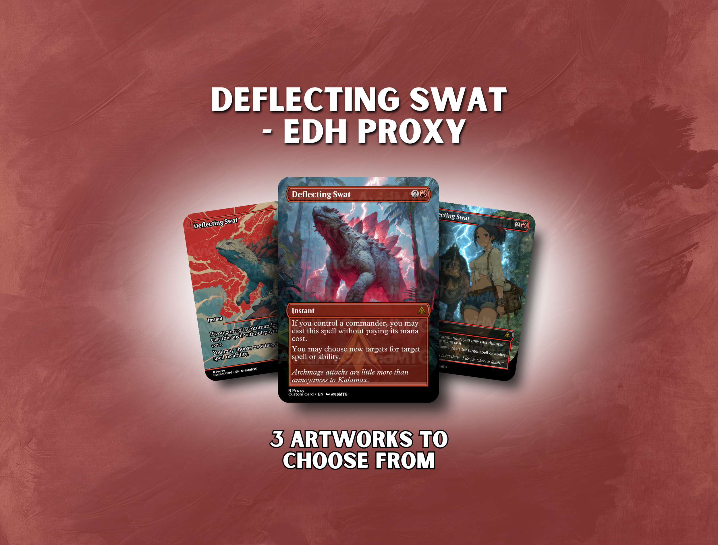 Deflecting Swat - Custom Card