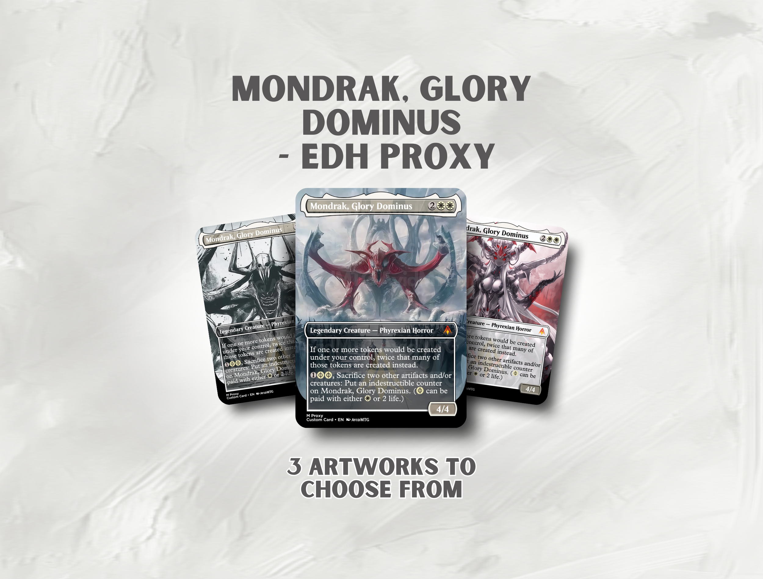 Mondrak, Glory Dominus - Custom Card