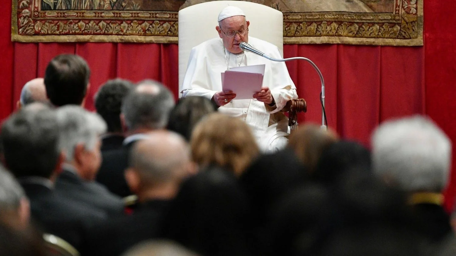 Pope Francis: 'Peace is a responsibility incumbent on all of us'