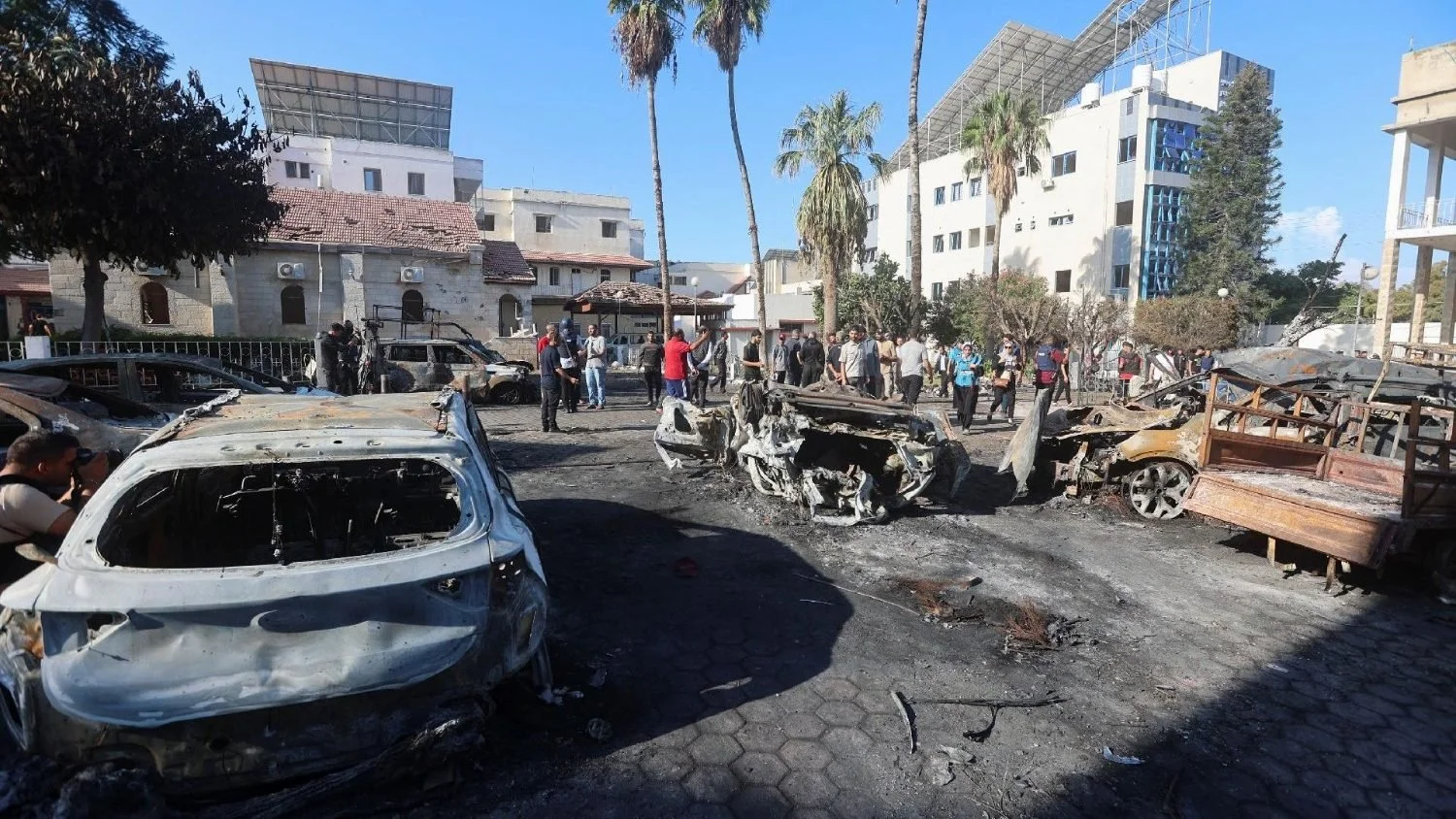 Christian leaders plead for peace following blast at Gaza hospital