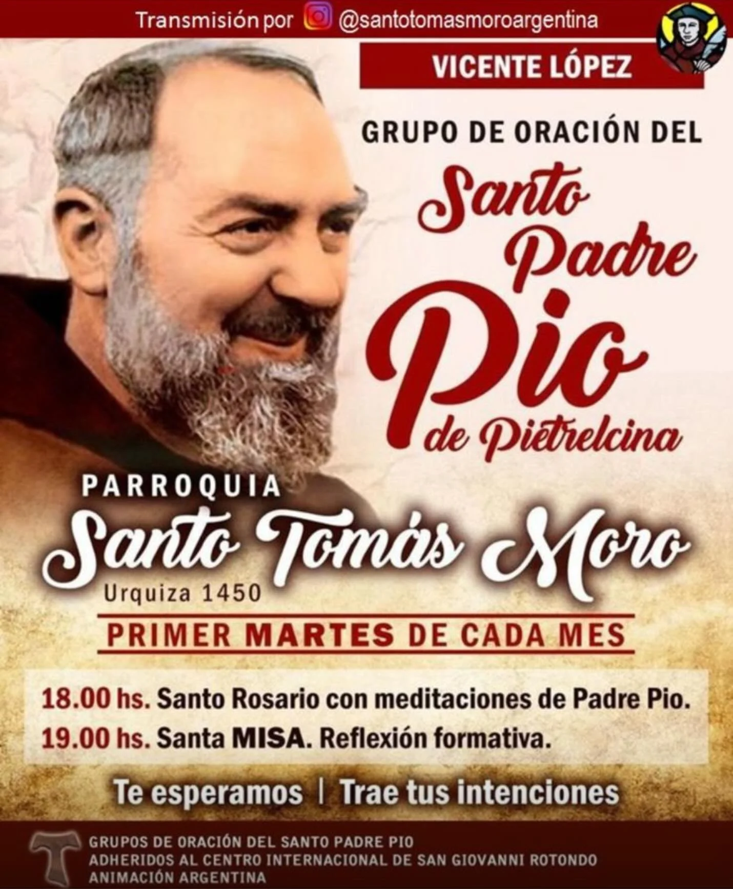 Volvemos a juntarnos este primer martes de Marzo