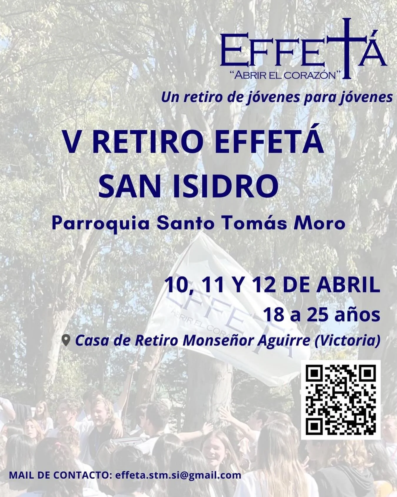 Retiro para J&oacute;venes!