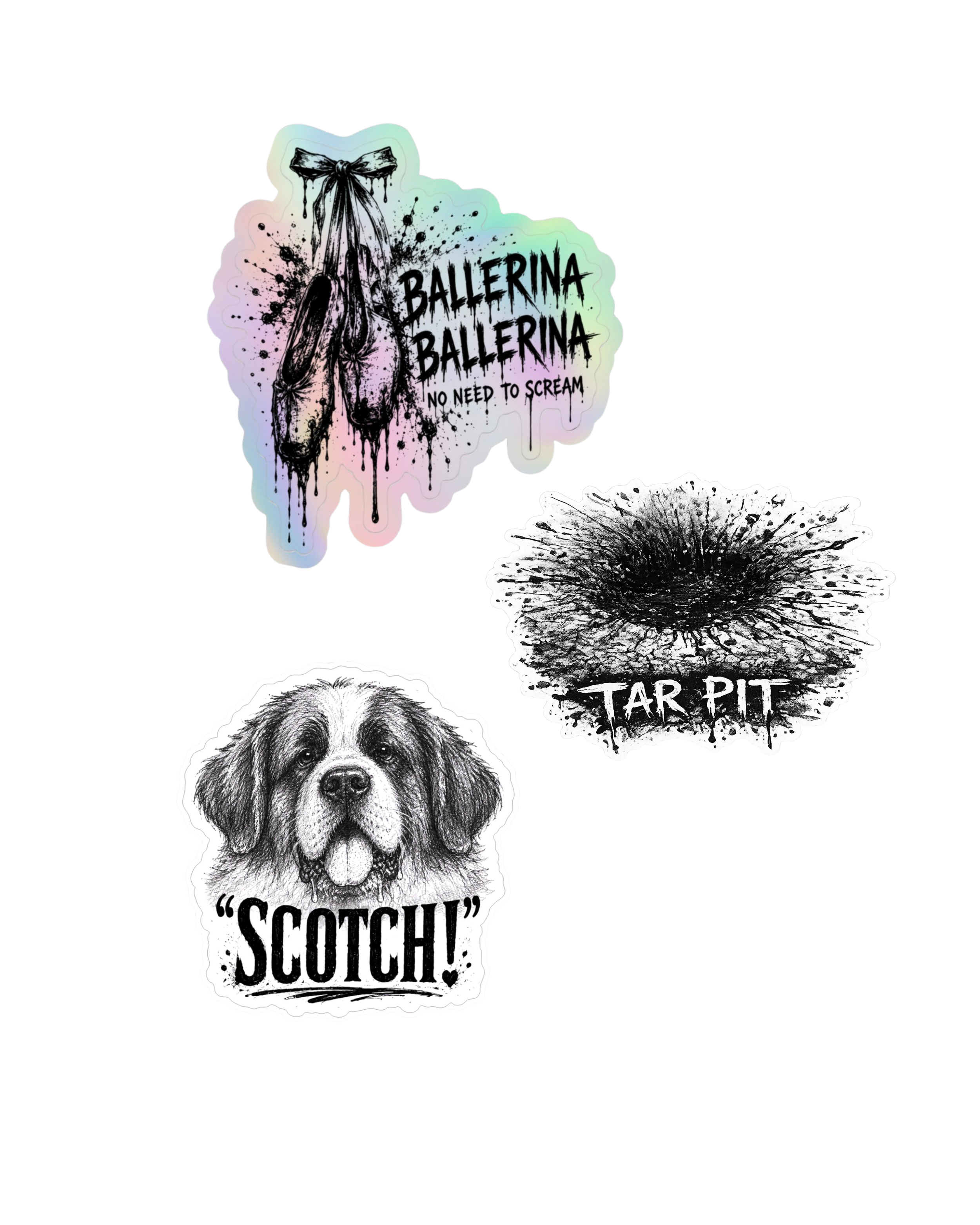 Tar City Sticker Pack (3 Stickers)