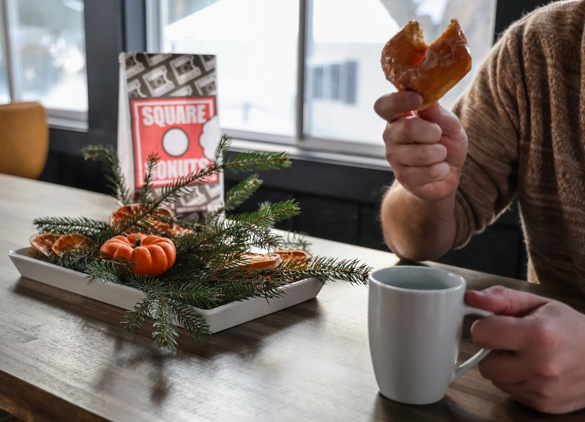 Winter stays look different here.

Mornings are slower.
Coffee lasts longer.
The farmhouse wakes up quietly, wrapped in stillness that feels grounding, not empty.

Outside, the world feels hushed.
Inside, everything is warm, familiar, and unhurried.
