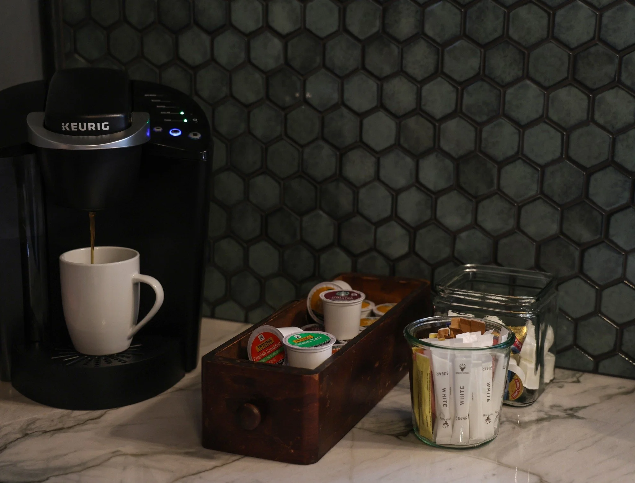 February arrives quietly here.

Still winter.
Still slow.
Still a season for warmth, reflection, and small comforts that help the days feel grounded.

Morning light through the kitchen window, coffee warming the counter, and nowhere else you need to 