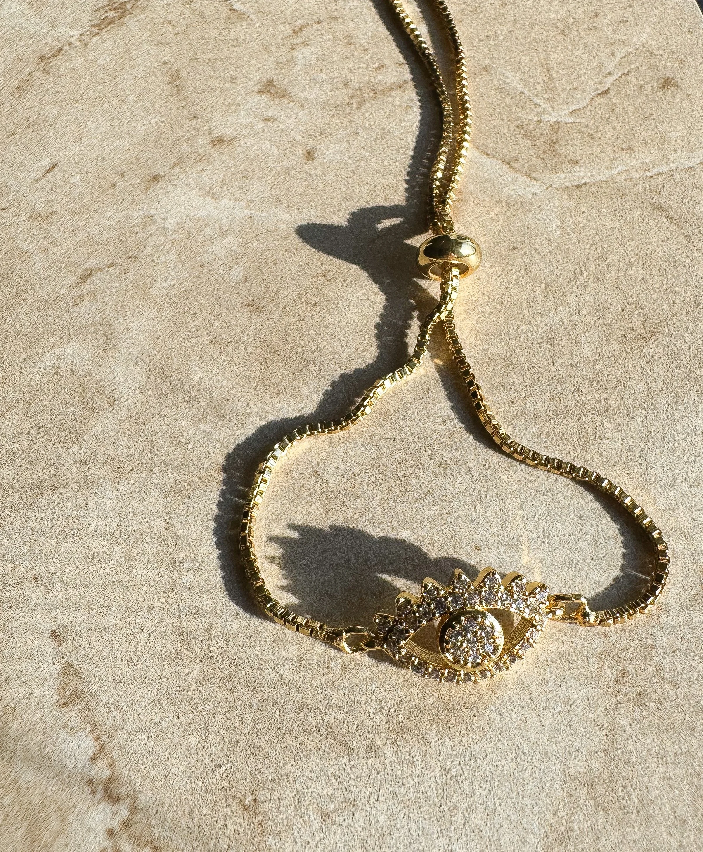 Eye of Illumination Adjustable Bracelet