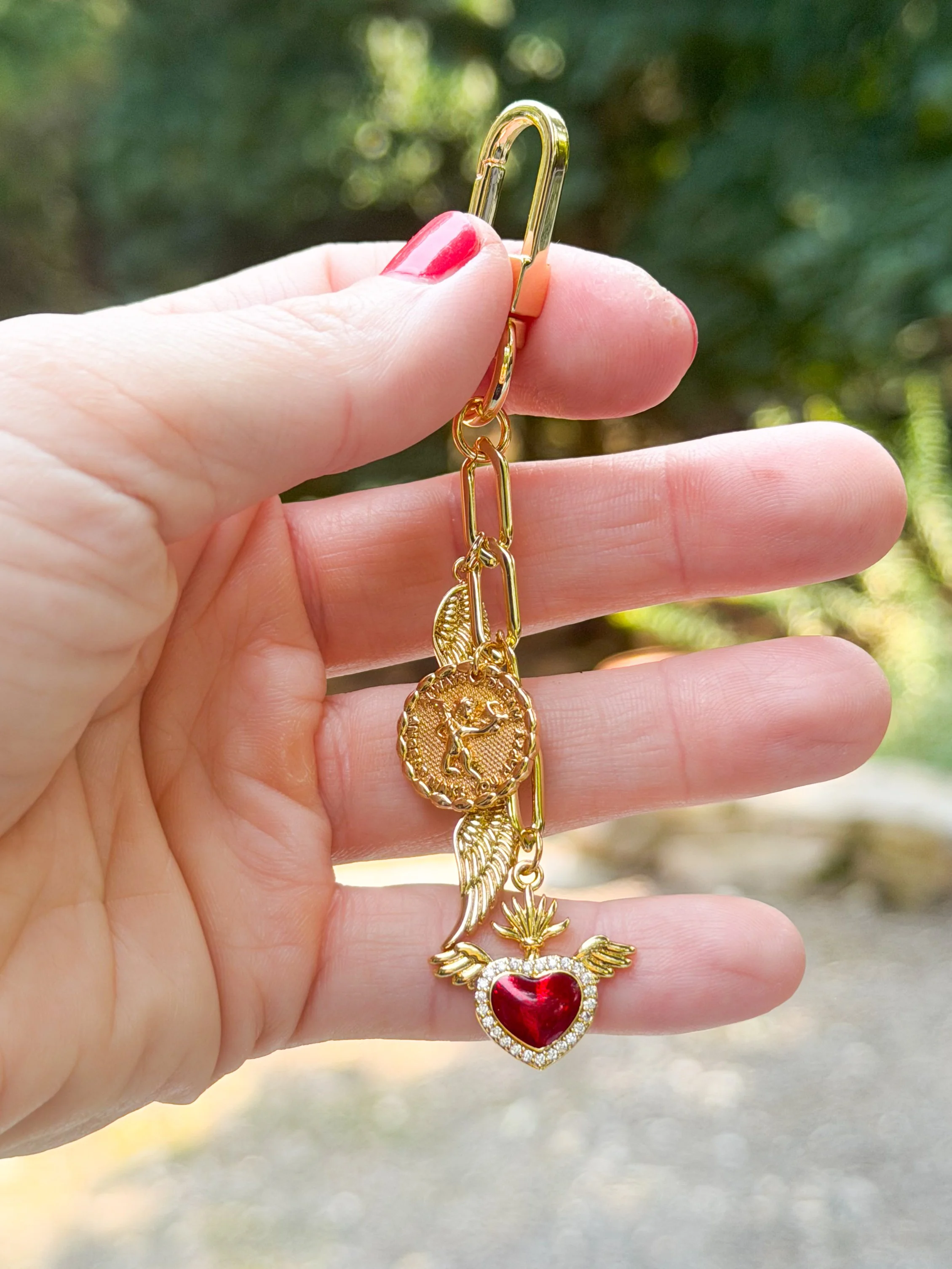 Guardian Angel Keychain