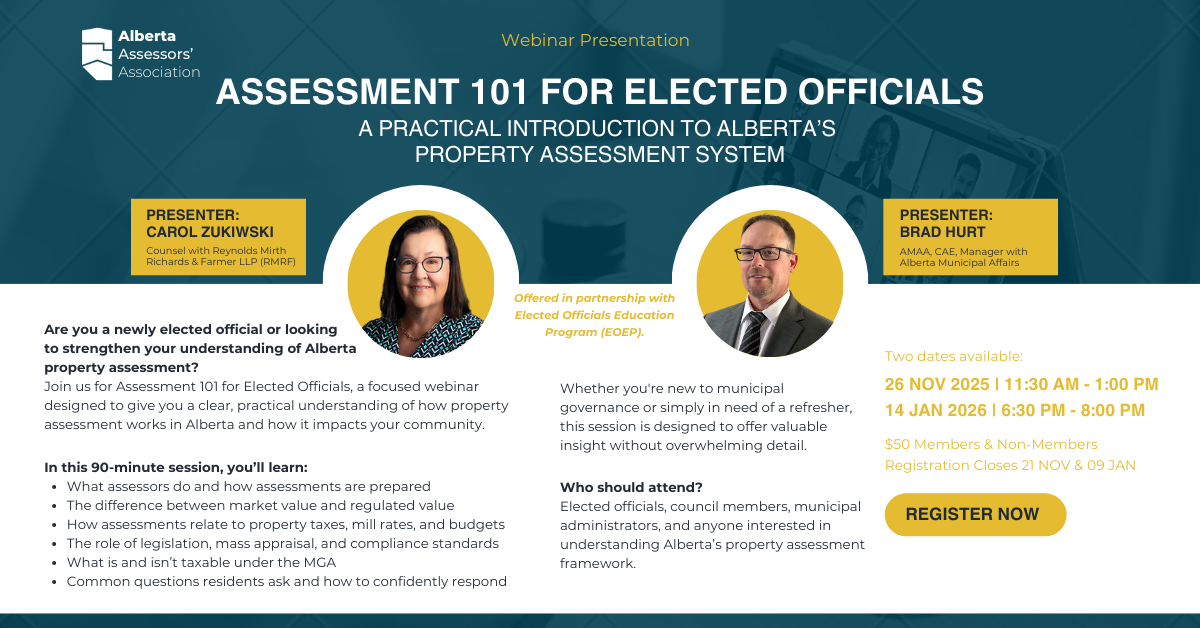 Assessment 101 for Elected Officials