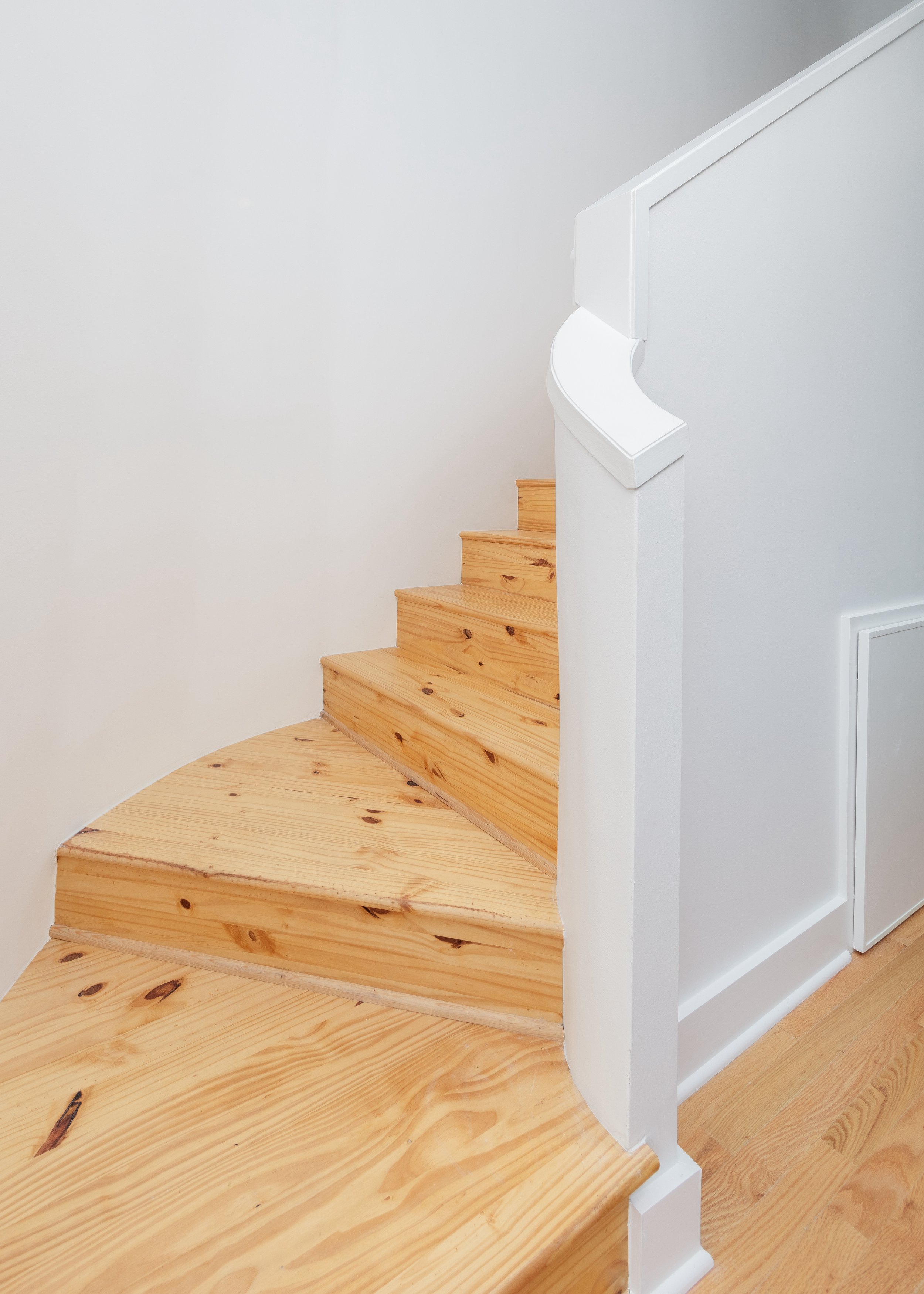 Wooden stairs