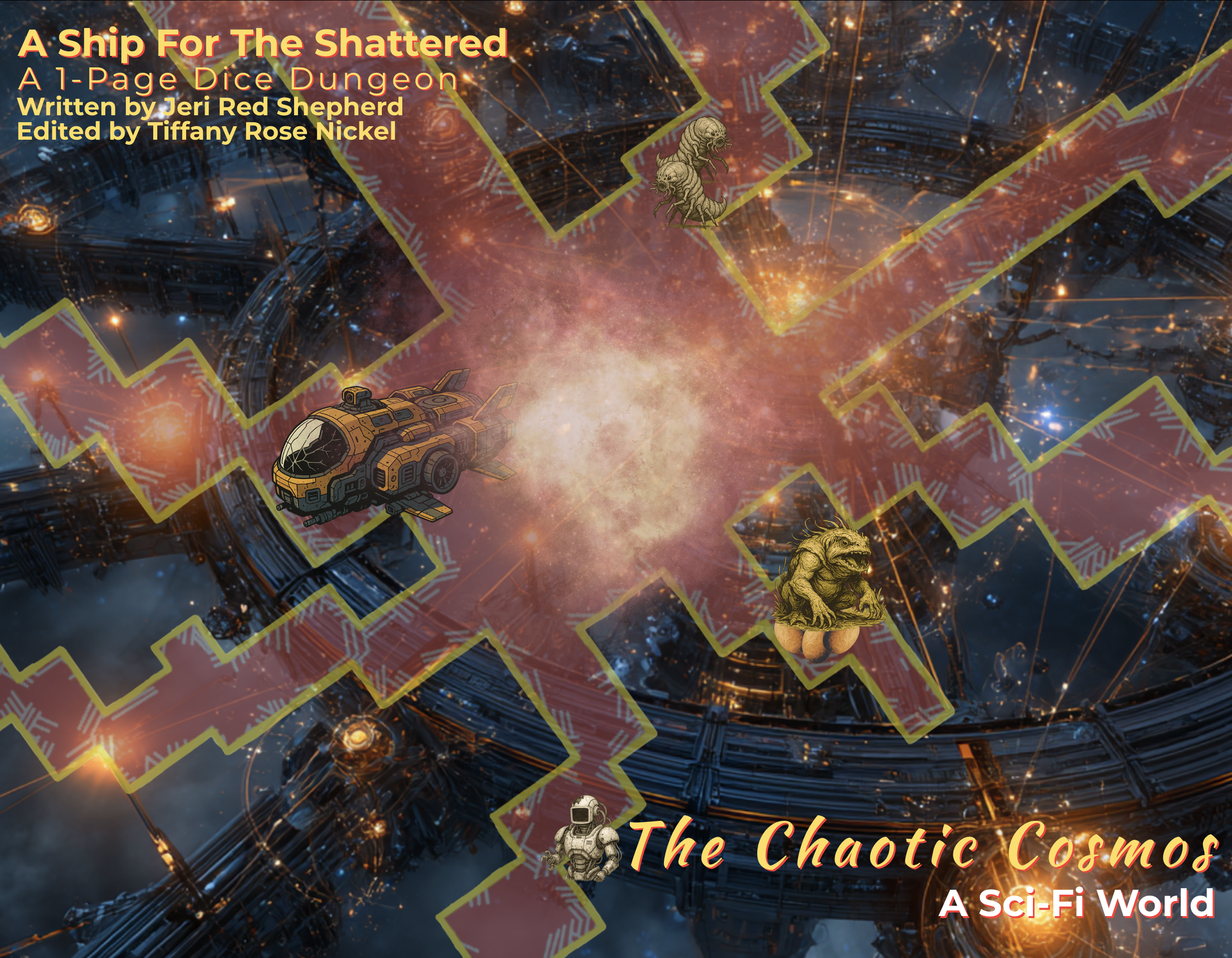 A Ship For The Shattered - 1 Page Dice Dungeon