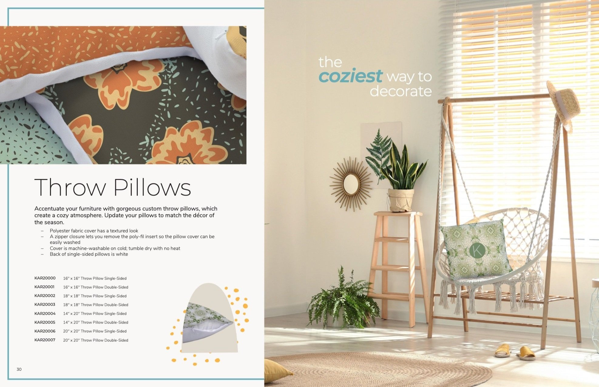 Spread From Annual Decor Catalog