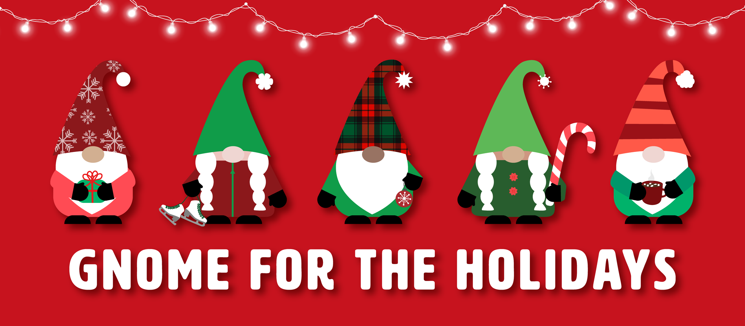 Holiday Garage Door Banner Artwork