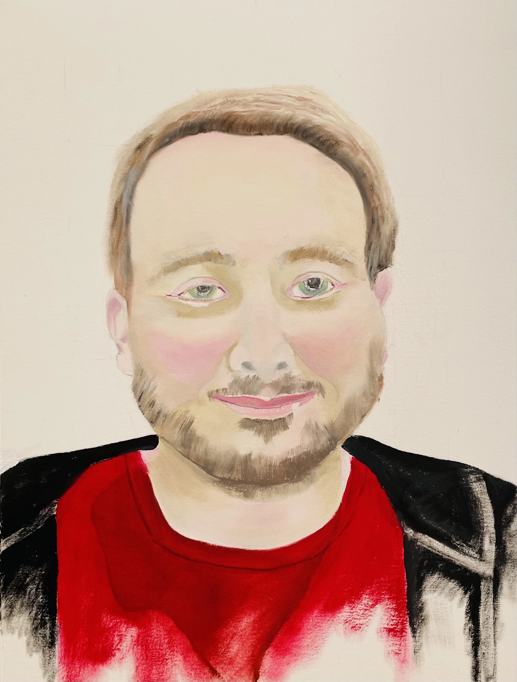 CARL | oil | 16” x 12”