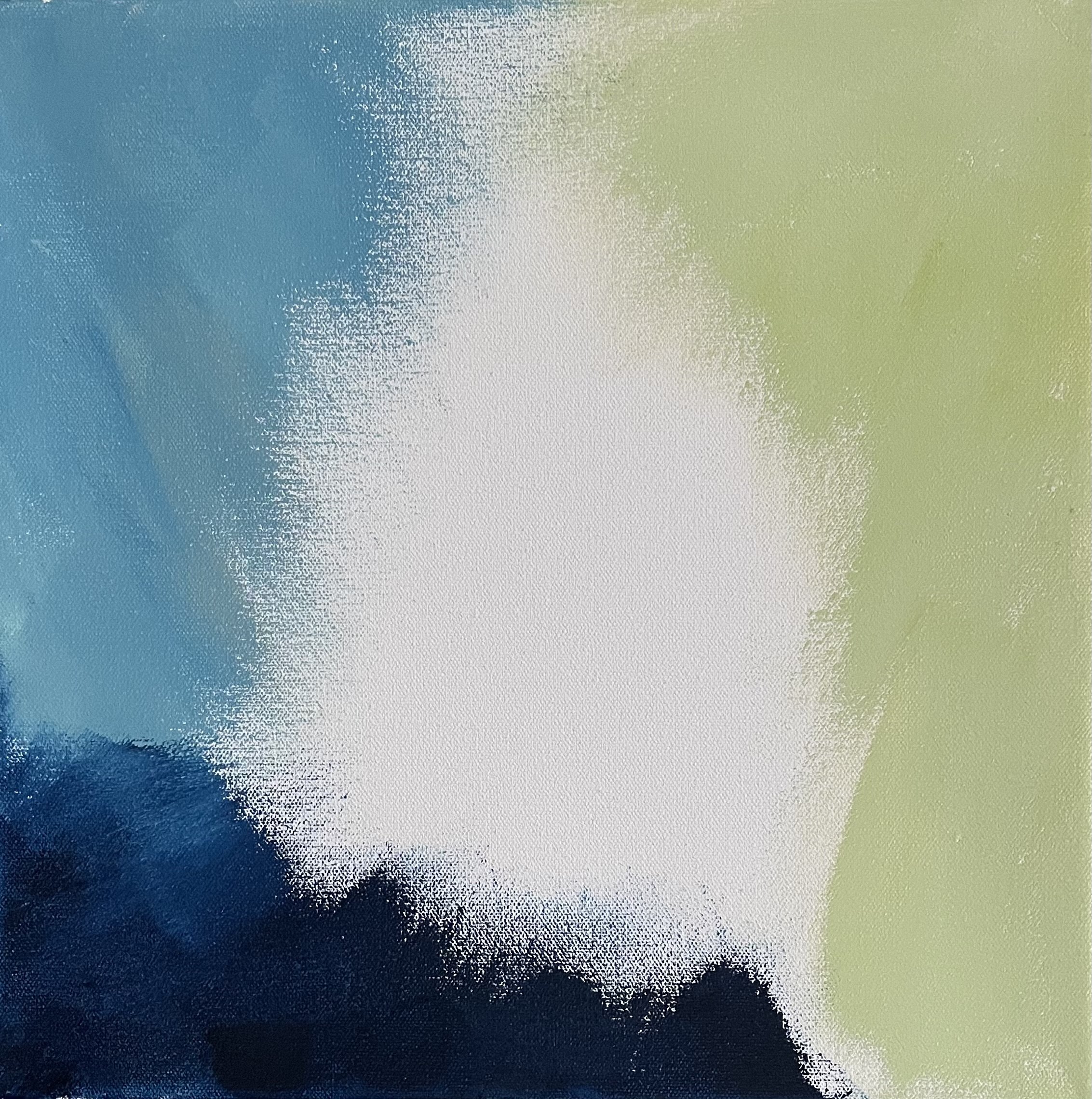 BLINDED BY THE LIGHT | oil | 12” x 12”