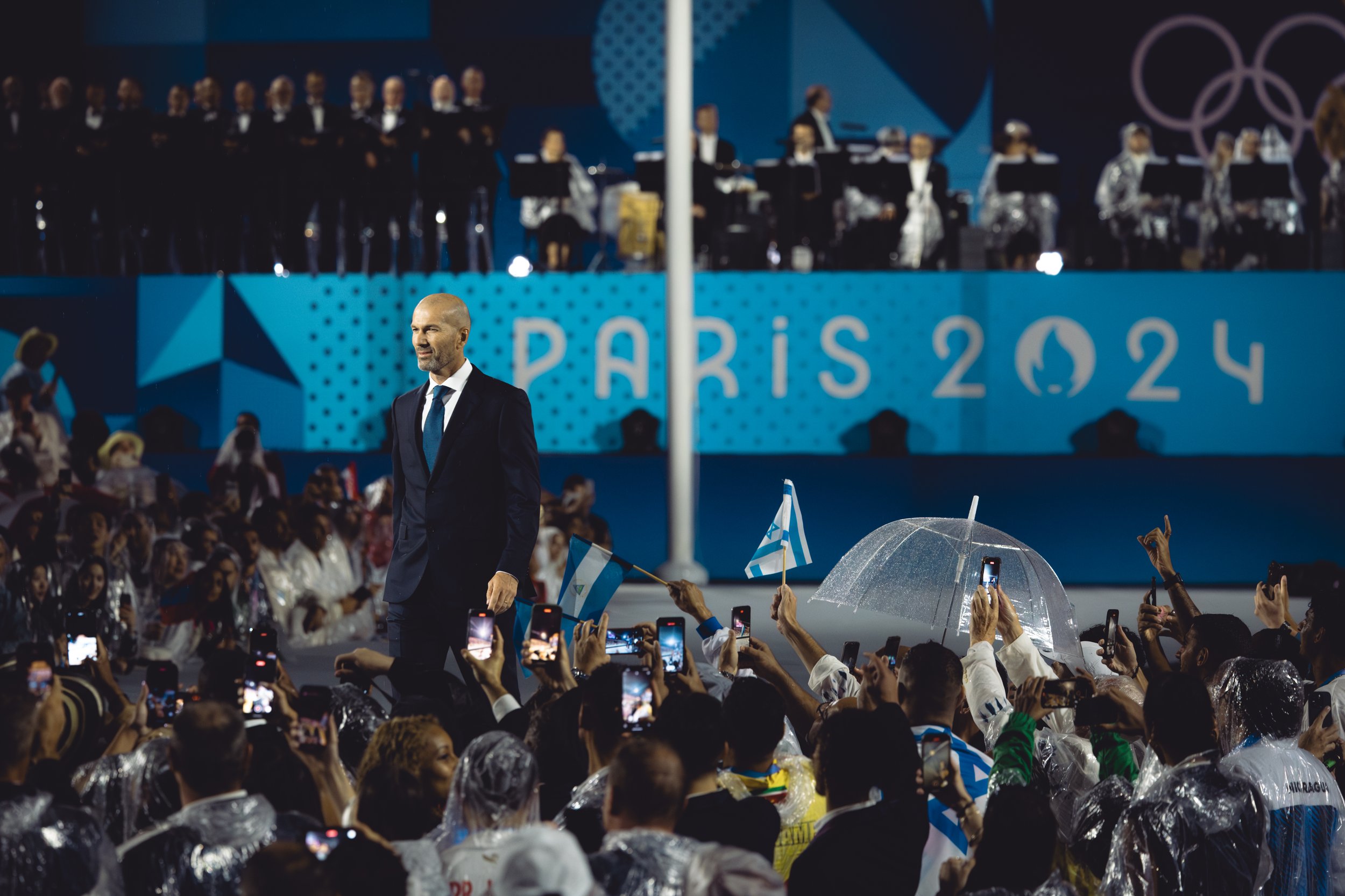 Cérémonie d'ouverture - Zinédine Zidane